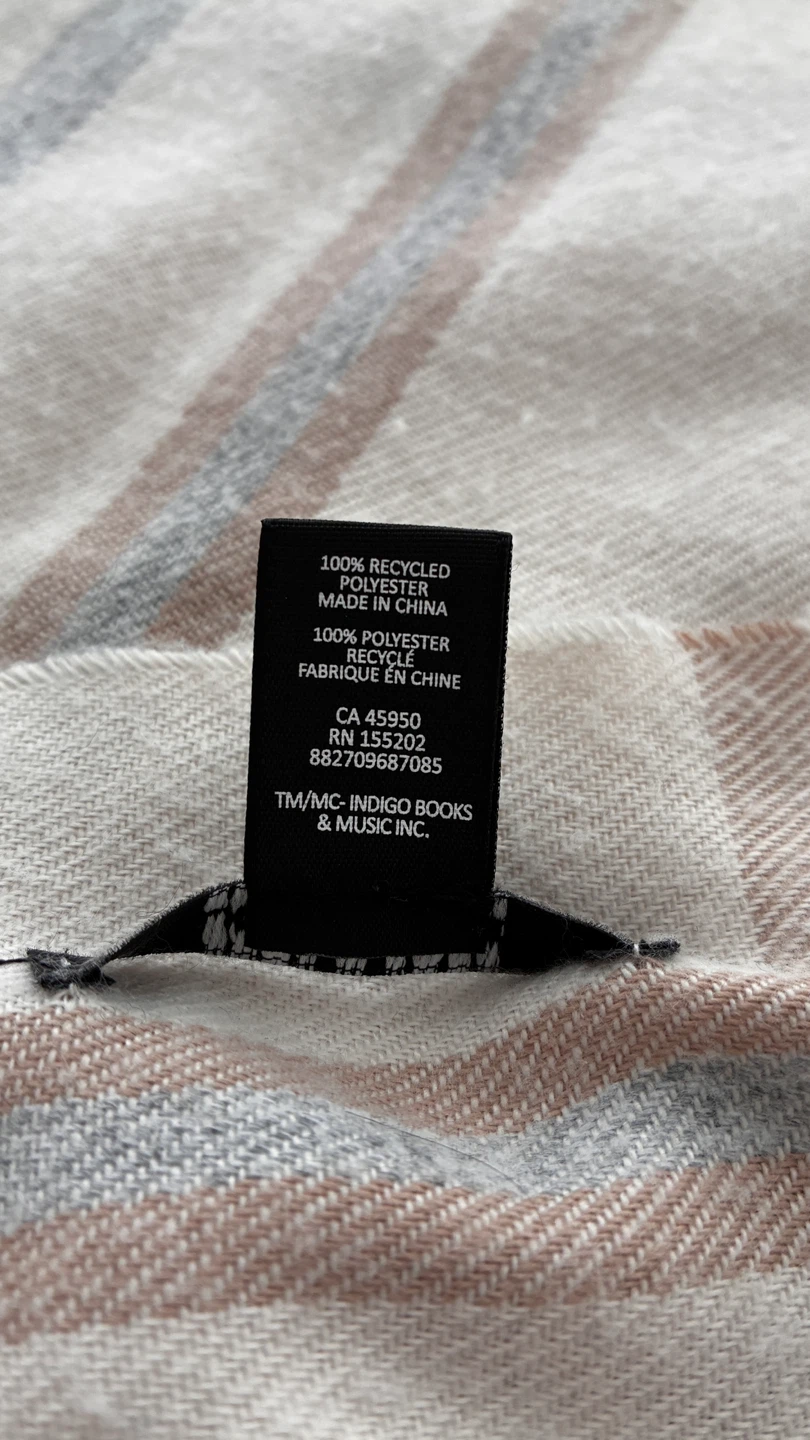 Love & Lore Plaid Scarf-186x73cm - photo 3