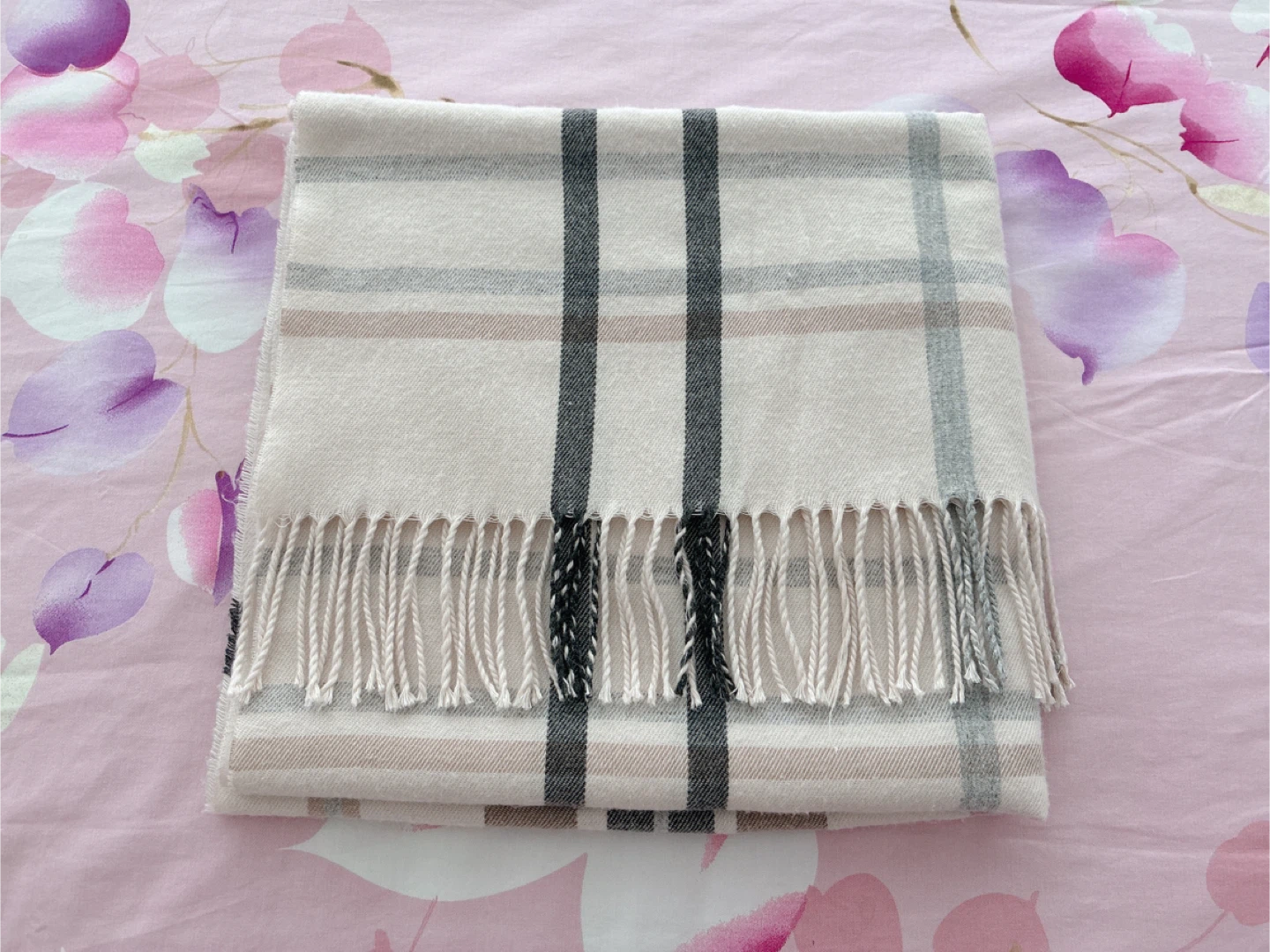 Love & Lore Plaid Scarf-186x73cm