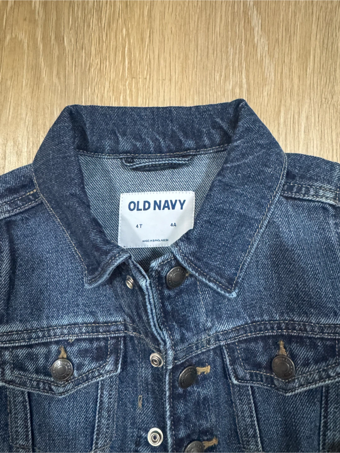 Old Navy Kids Demin Jacket  Size 4T - photo 2