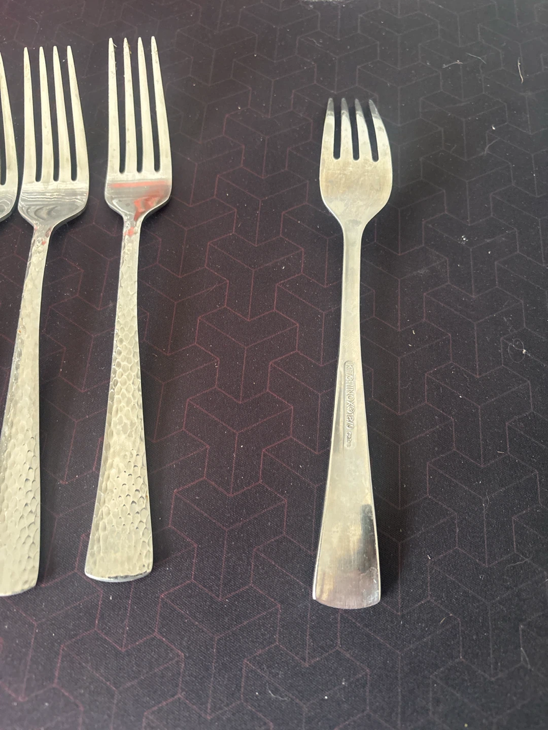 Kitchinox 18/0 Stainless Steel Forks Set  of 8 - photo 4