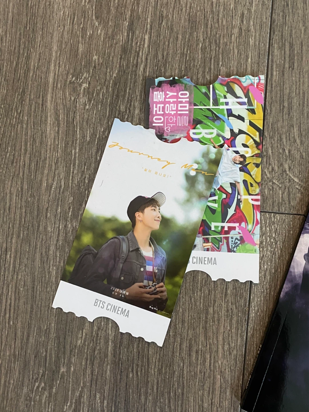 Official BTS ARMY membership Cinema Tickets and Photobook - photo 2