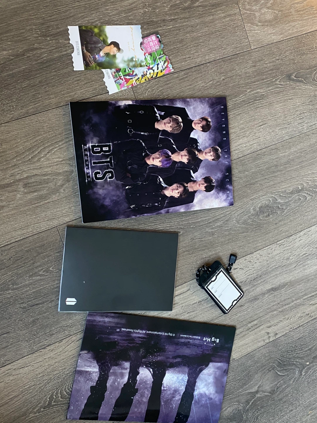 Official BTS ARMY membership Cinema Tickets and Photobook