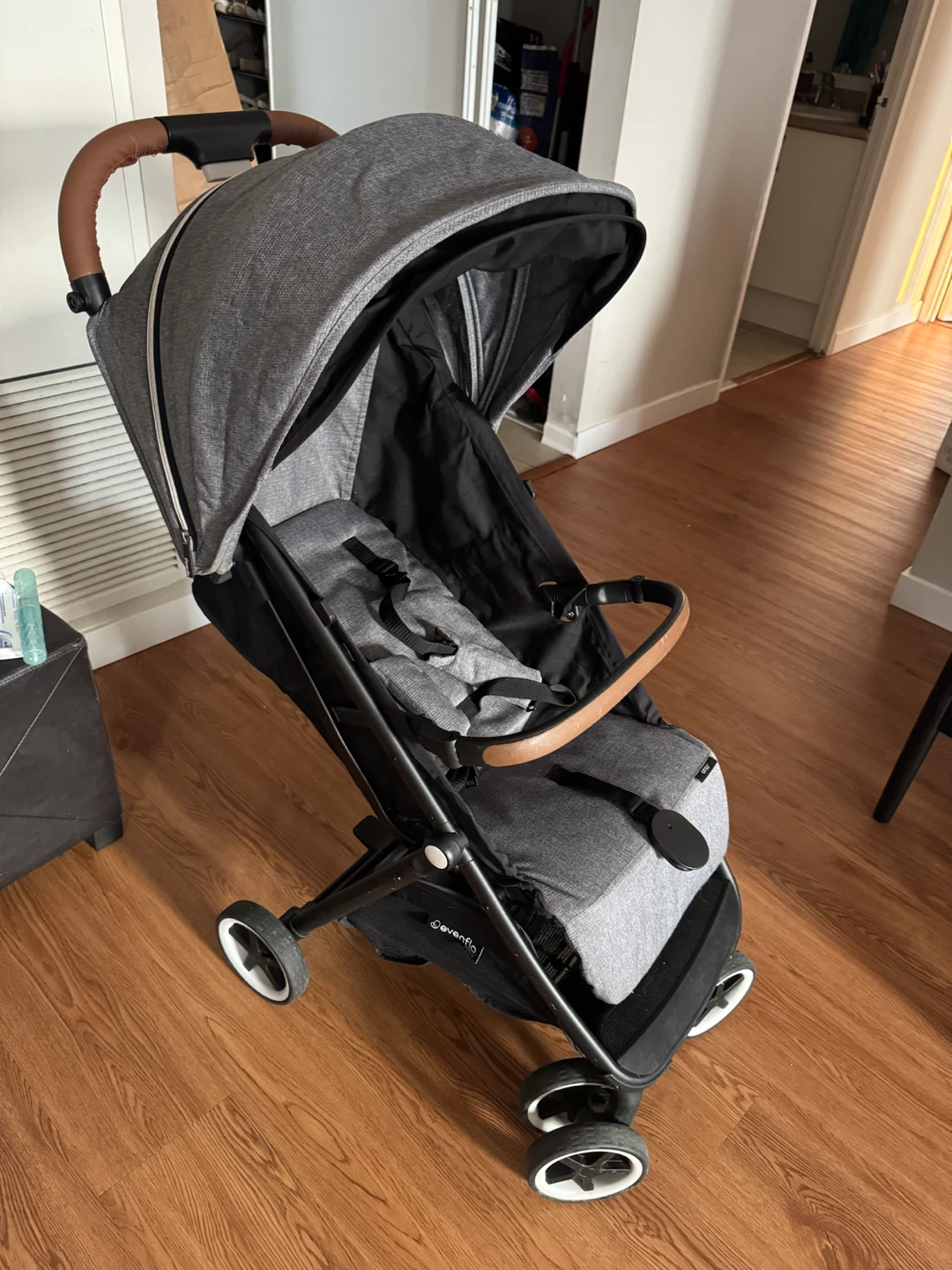 Evenflo Gold Otto Travel Stroller - Moonlight Gray - photo 2