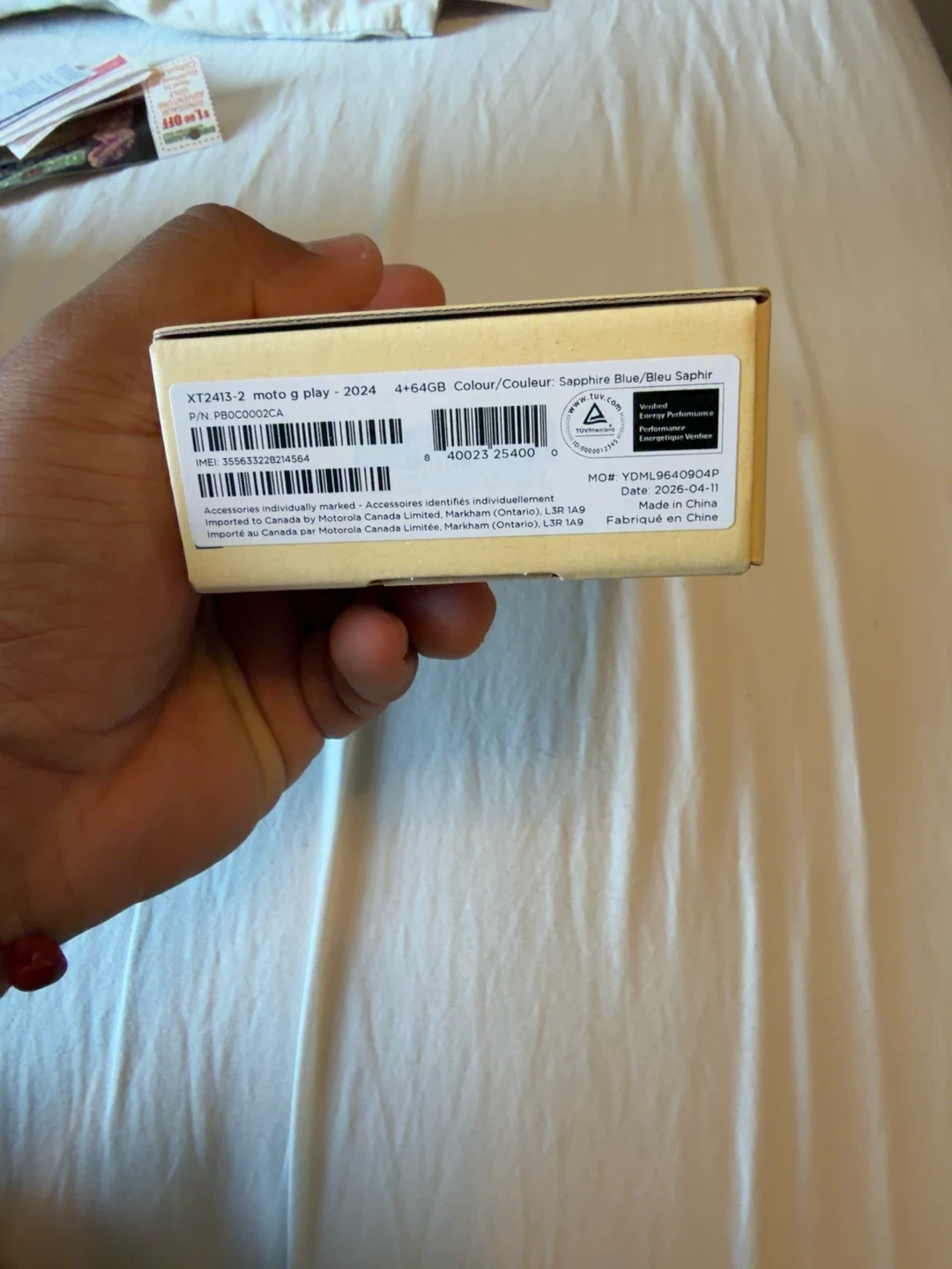 Motorola Moto G Play 2024 - Sapphire Blue - photo 2