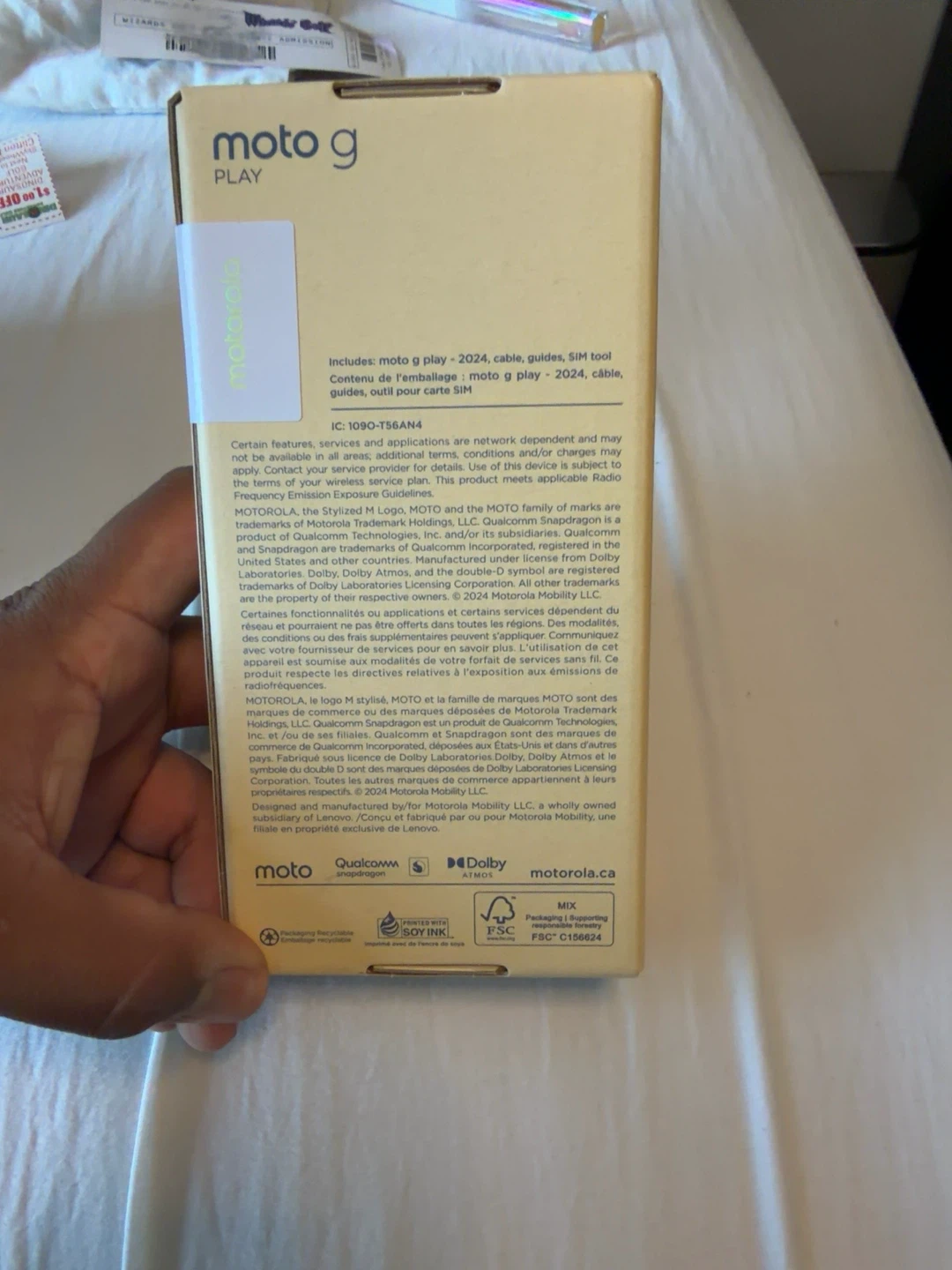 Motorola Moto G Play 2024 - Sapphire Blue - photo 3