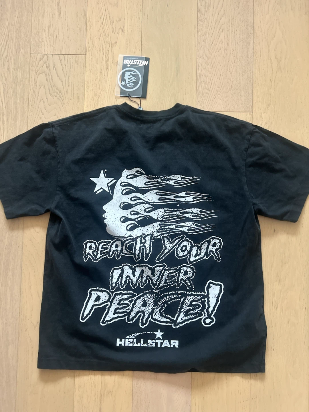 Hellstar "Reach Your Inner Peace" T-Shirt (Size S) - photo 2