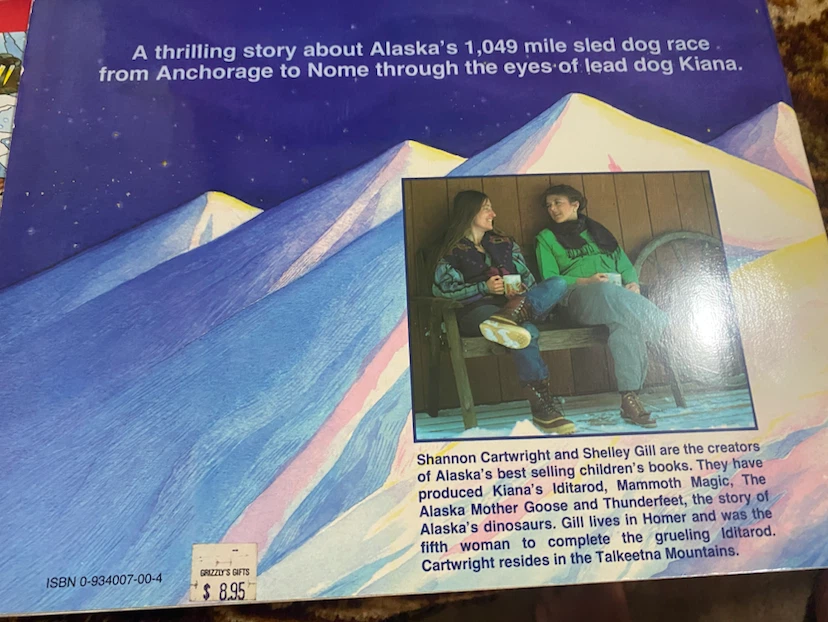 Kiana's Iditarod Children's Book by Shelley Gill - photo 2