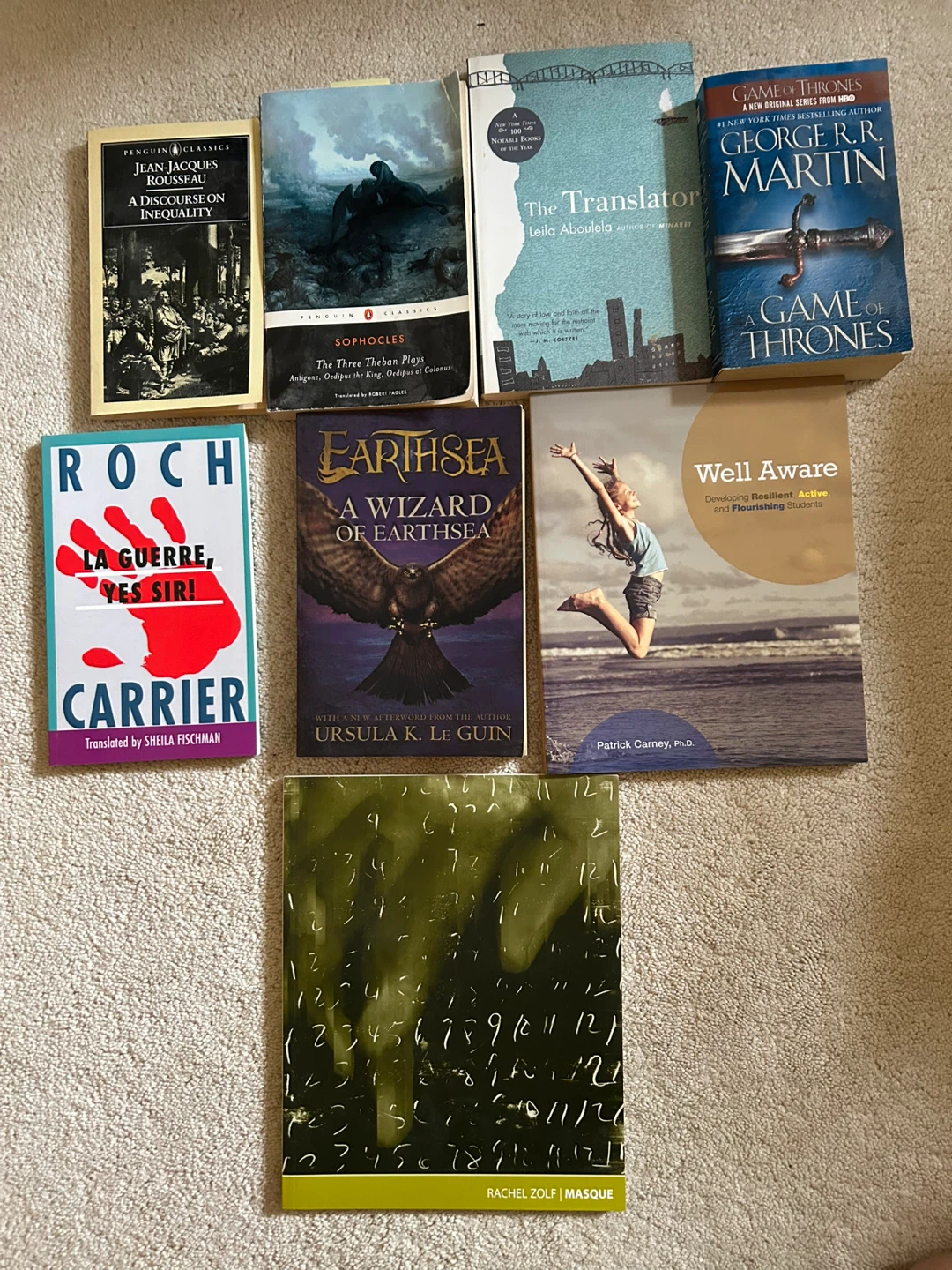 Assorted books