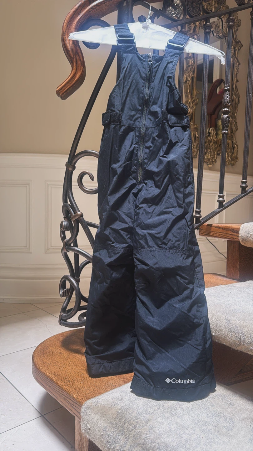 Columbia Black Snow Bib Overalls XXS - photo 4