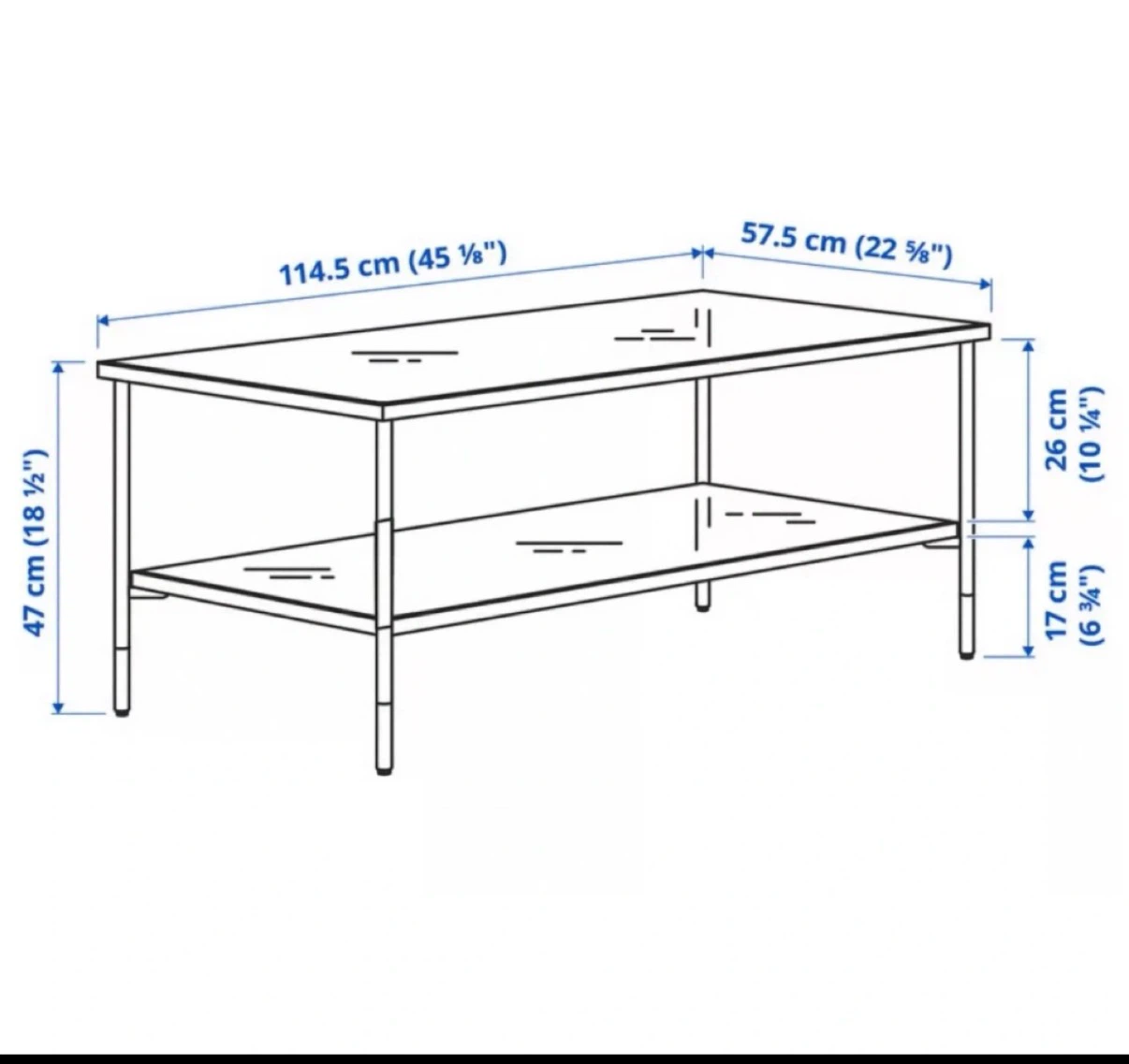 Black Glass Coffee Table - MOVING SALE - photo 3