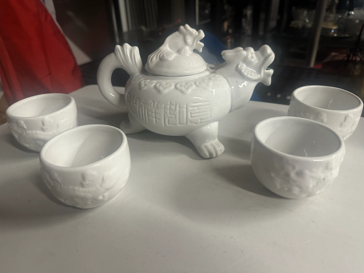 Vintage Torre & Tagus Dragon Tea Set - photo 2