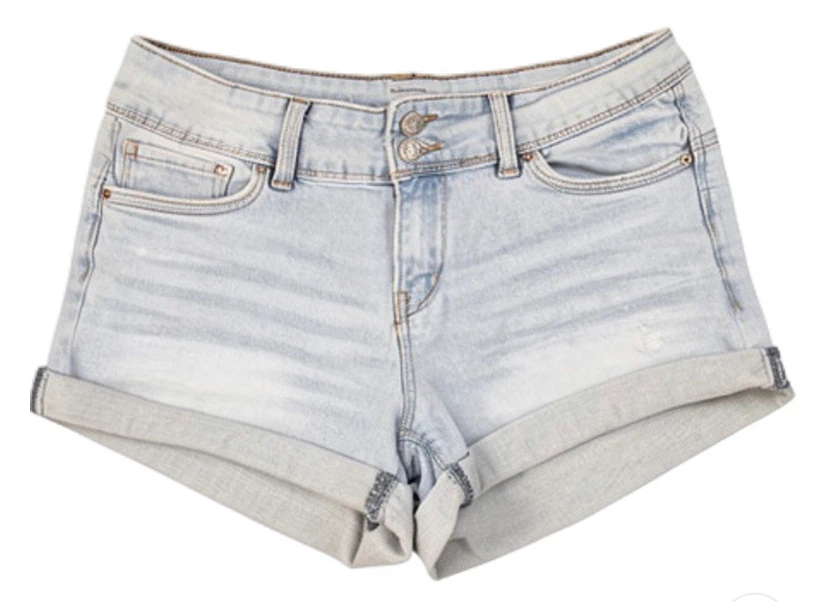 Forever 21 Light Wash Denim Shorts Size M