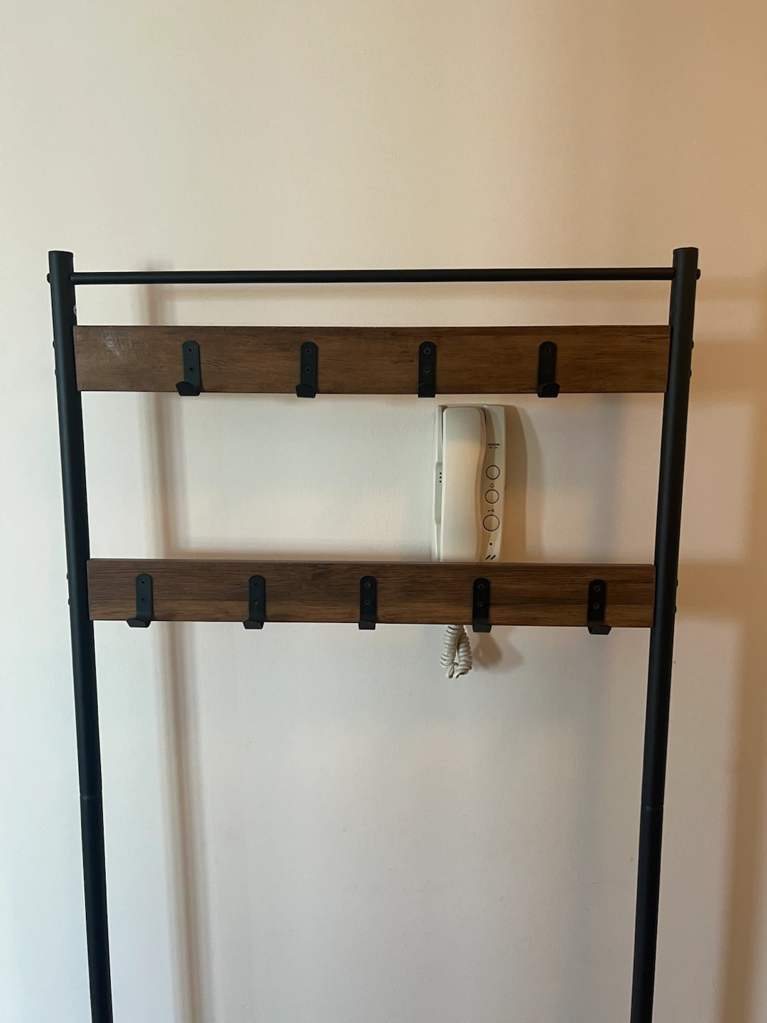 Coat Rack with Bench and Shoe Rack - photo 3
