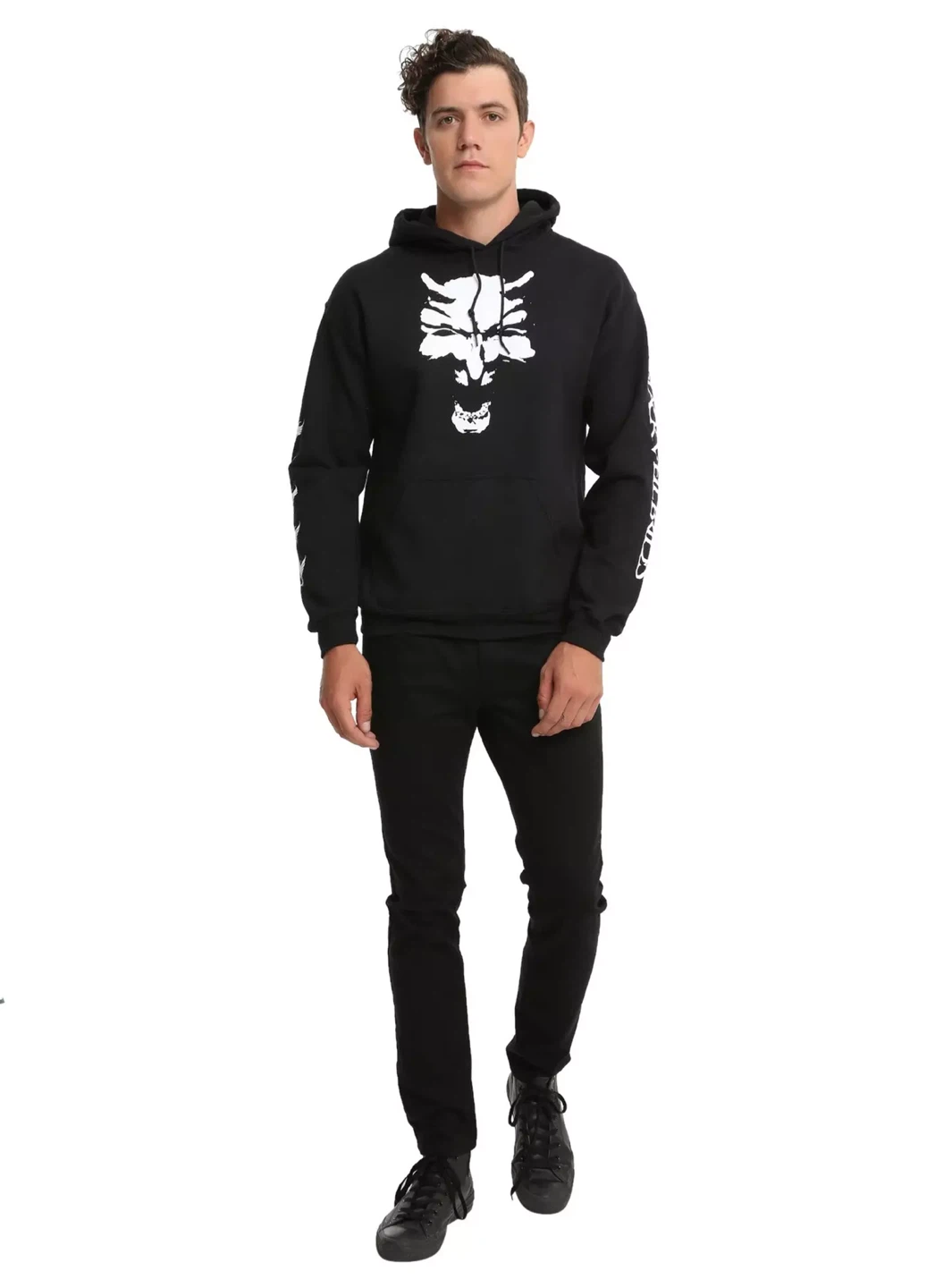 Hot Topic Black Veil Brides Demon Hoodie