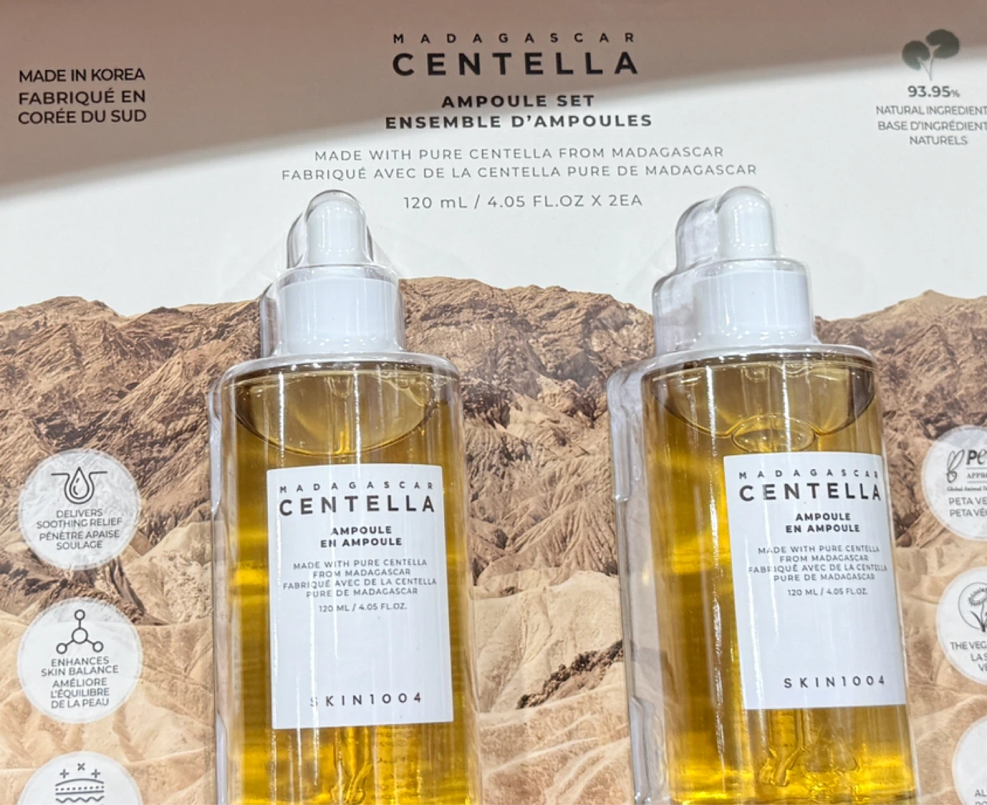 2 Madagascar Centella Ampoule Set