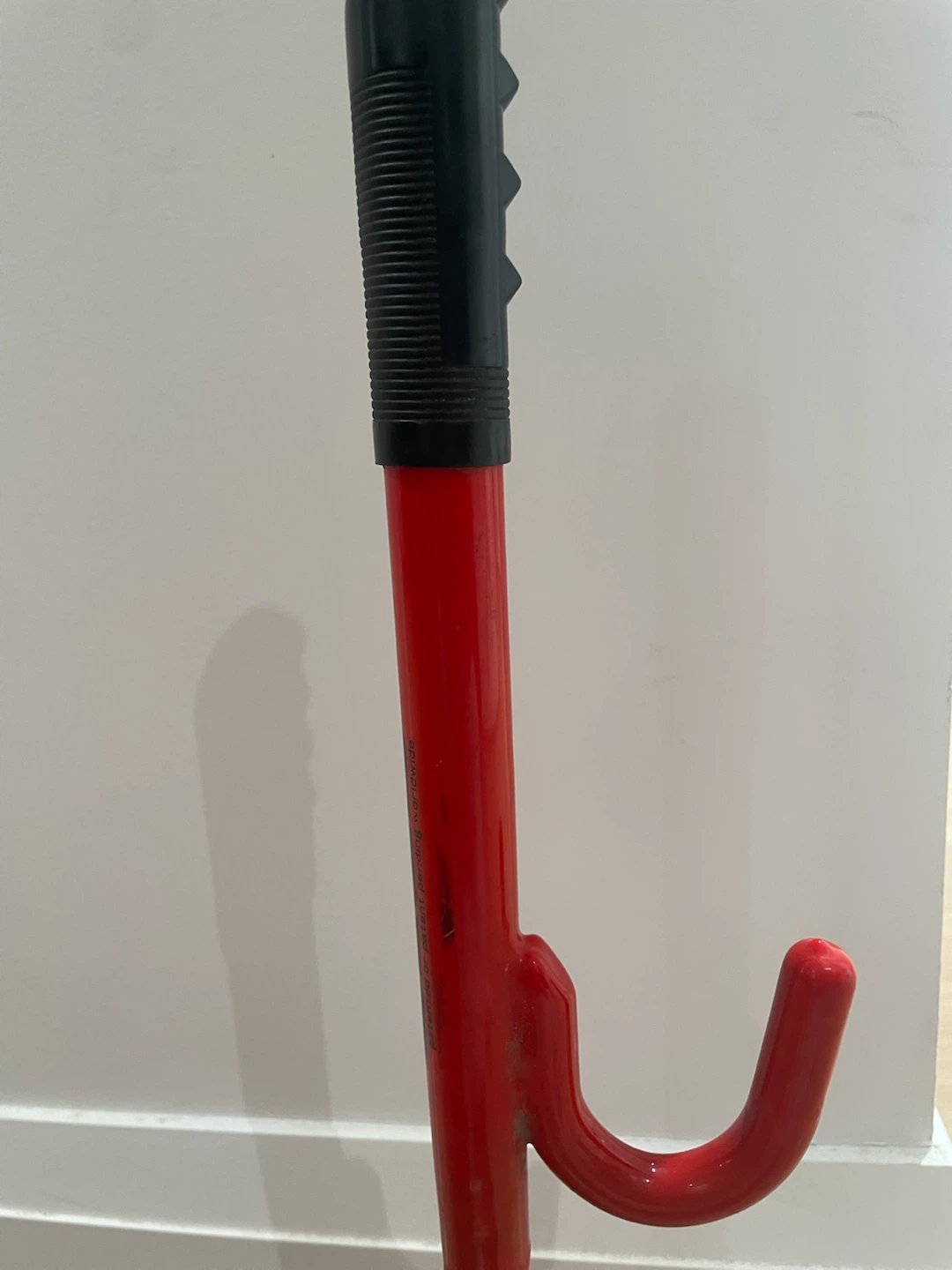 Red Steering Wheel Lock with Keys - photo 2
