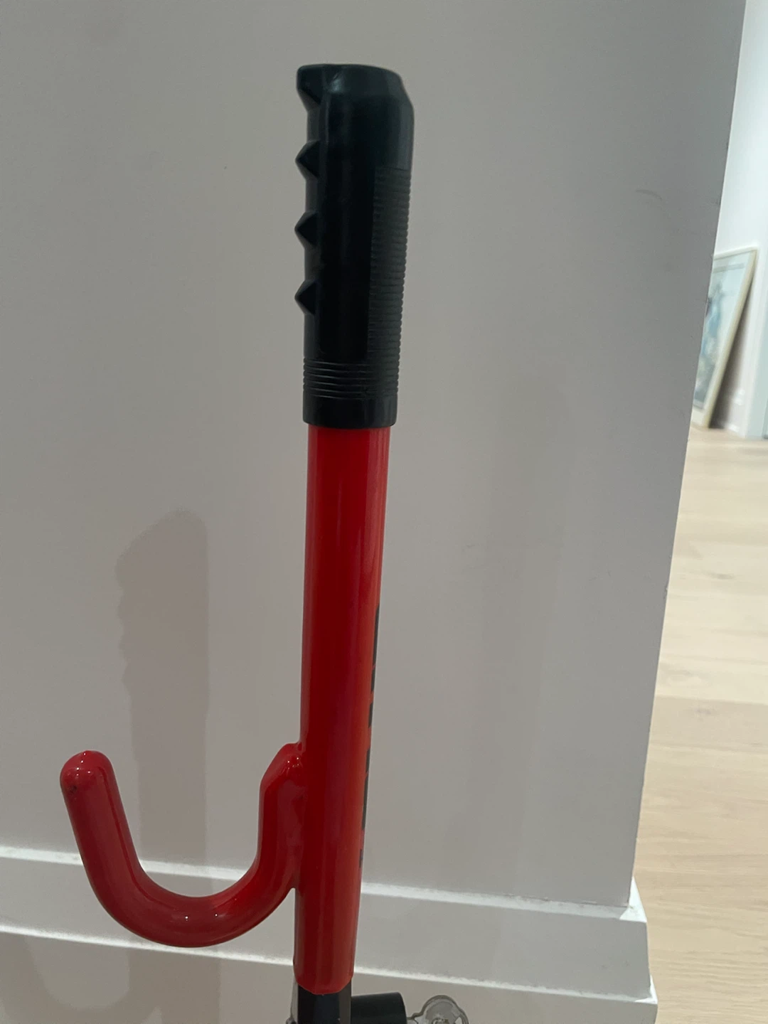 Red Steering Wheel Lock with Keys - photo 3