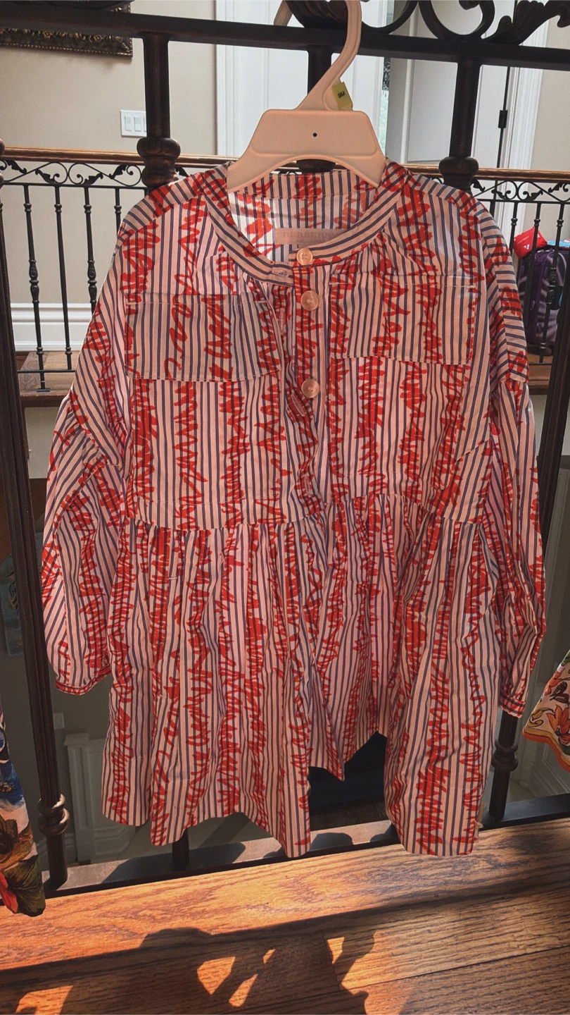 Burberry Kids Striped Dress