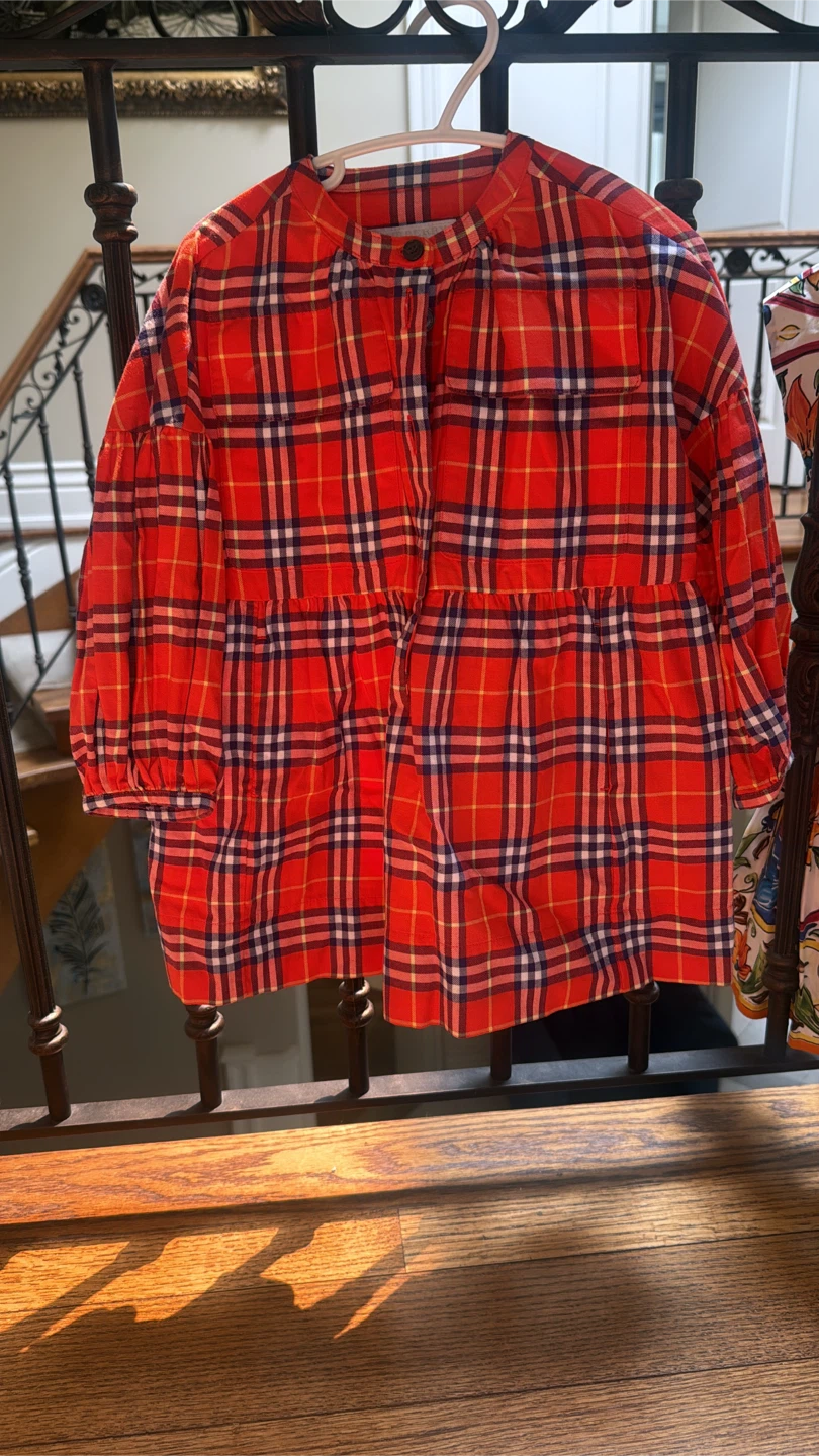 burberry Children's Plaid Dress