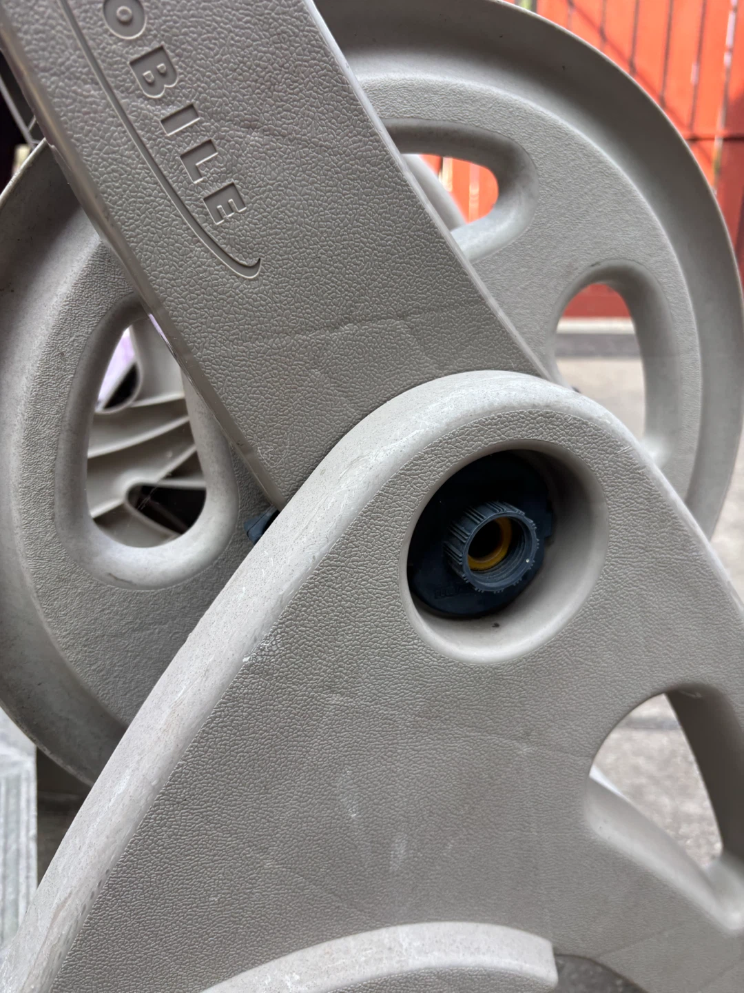 Hose Reel Cart Mobile Garden Hose Organizer - photo 3