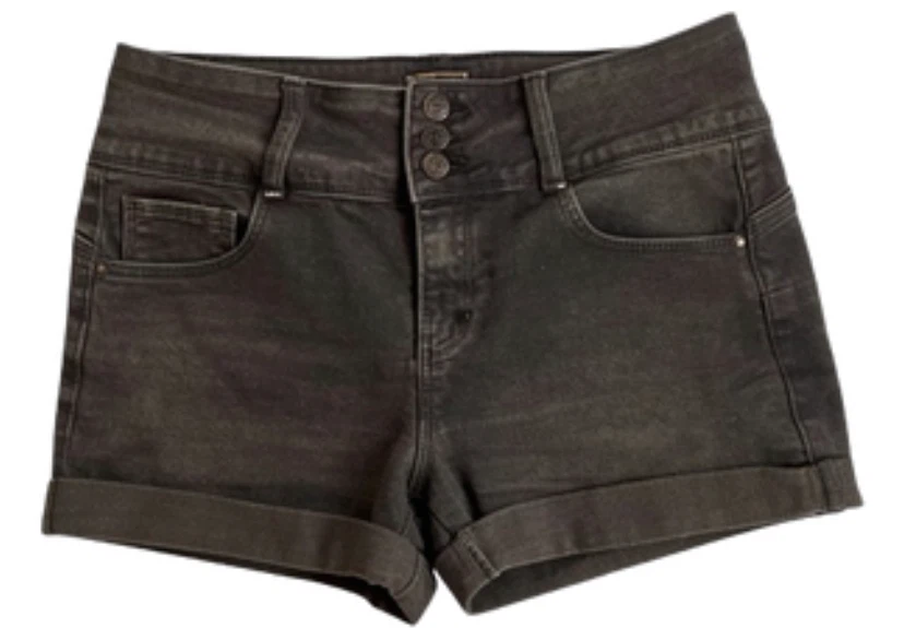Forever 21 Black Denim Shorts Women's Size Medium
