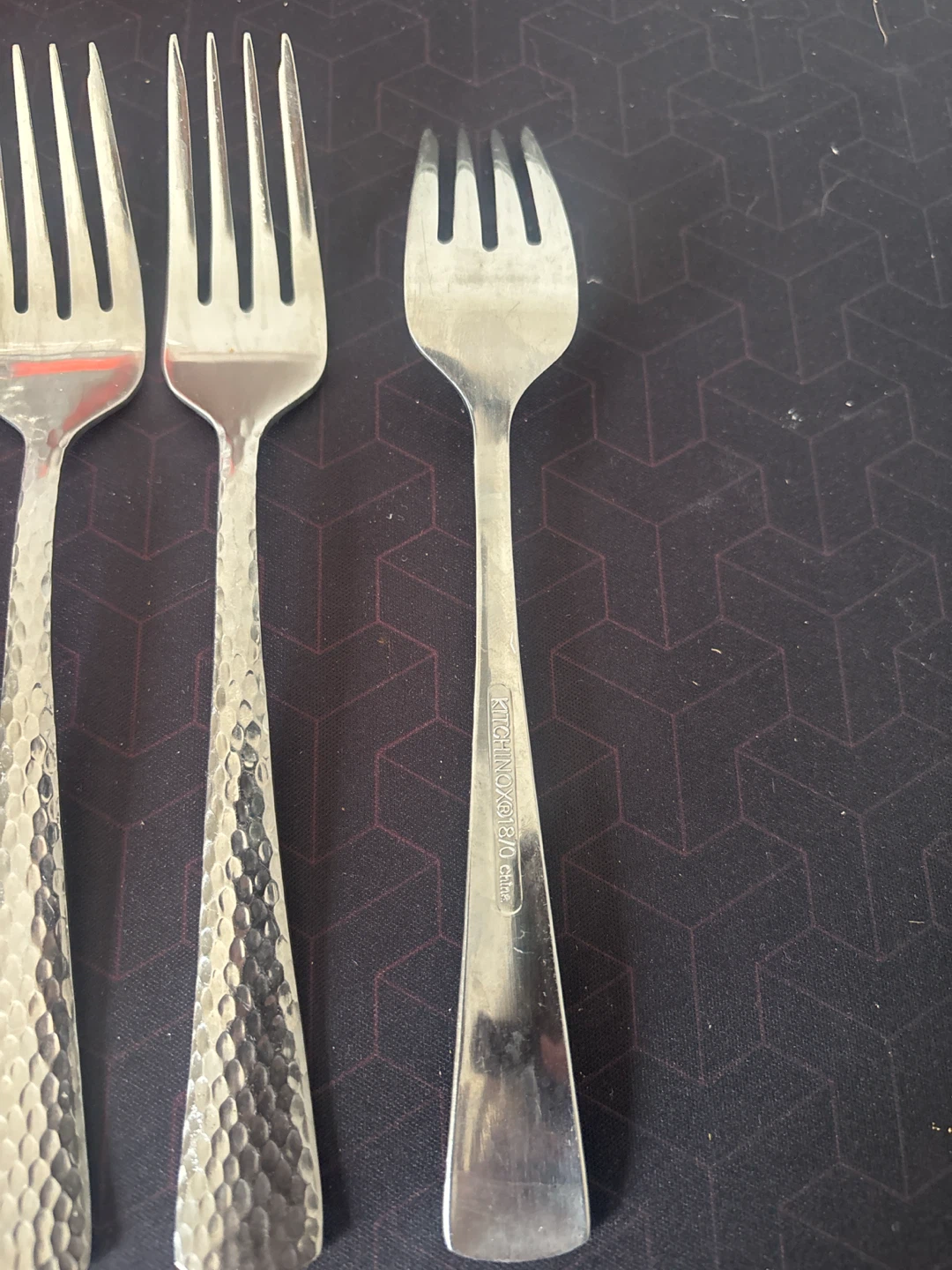 Set of 7 Kitchinox Stainless Steel Salad/ Dessert Forks - photo 4