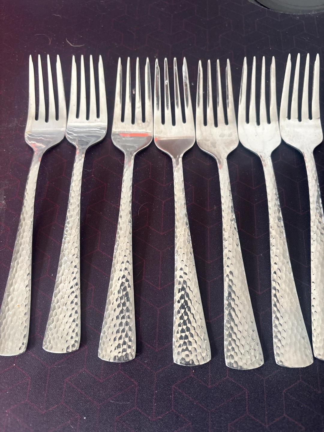 Set of 7 Kitchinox Stainless Steel Salad/ Dessert Forks - photo 5