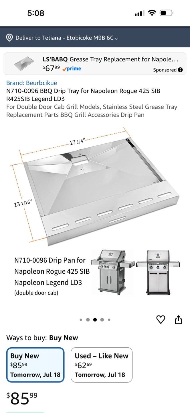 BBQ tray