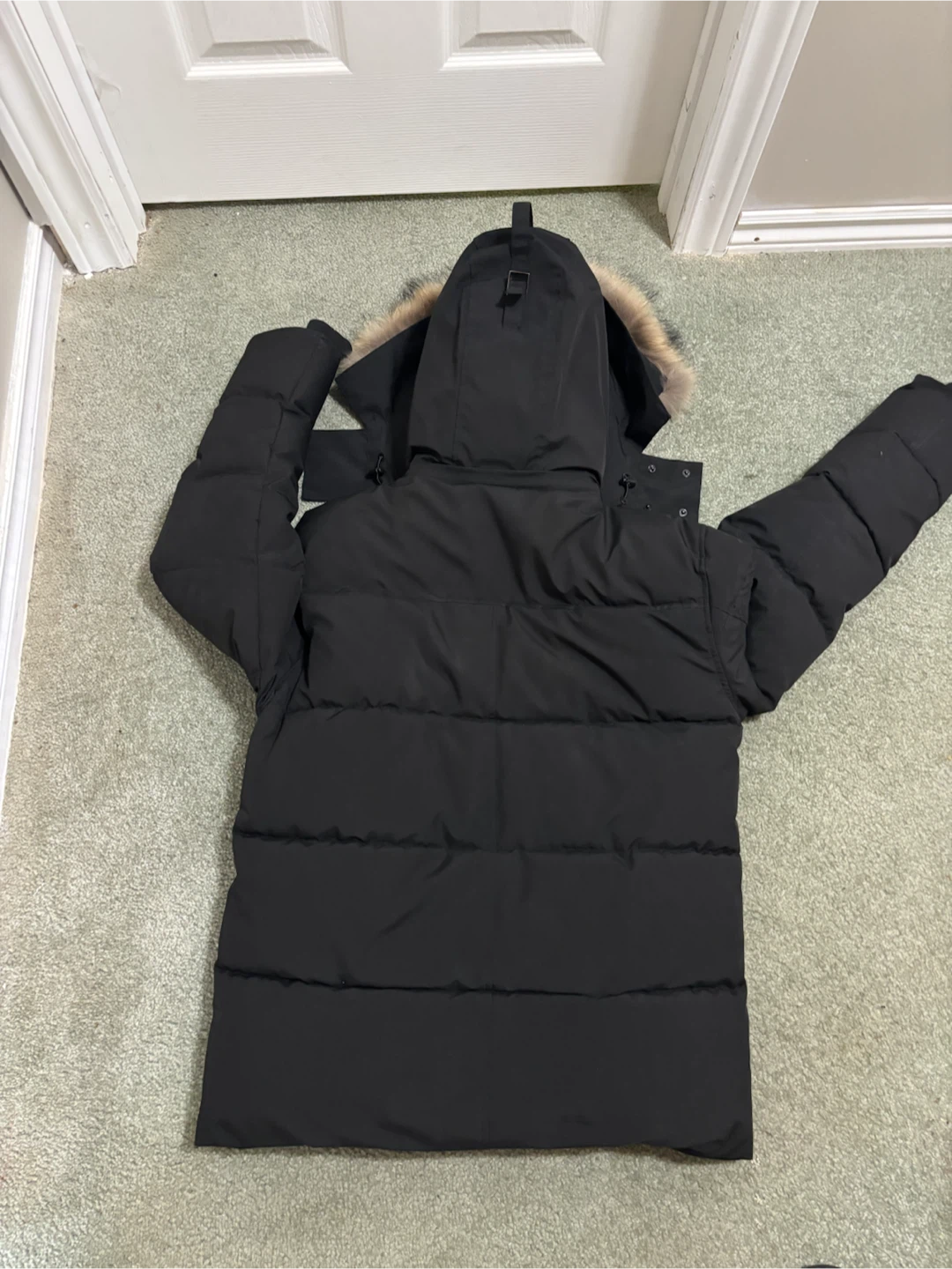 Canada Goose Black Down Parka in excellent condition - photo 2