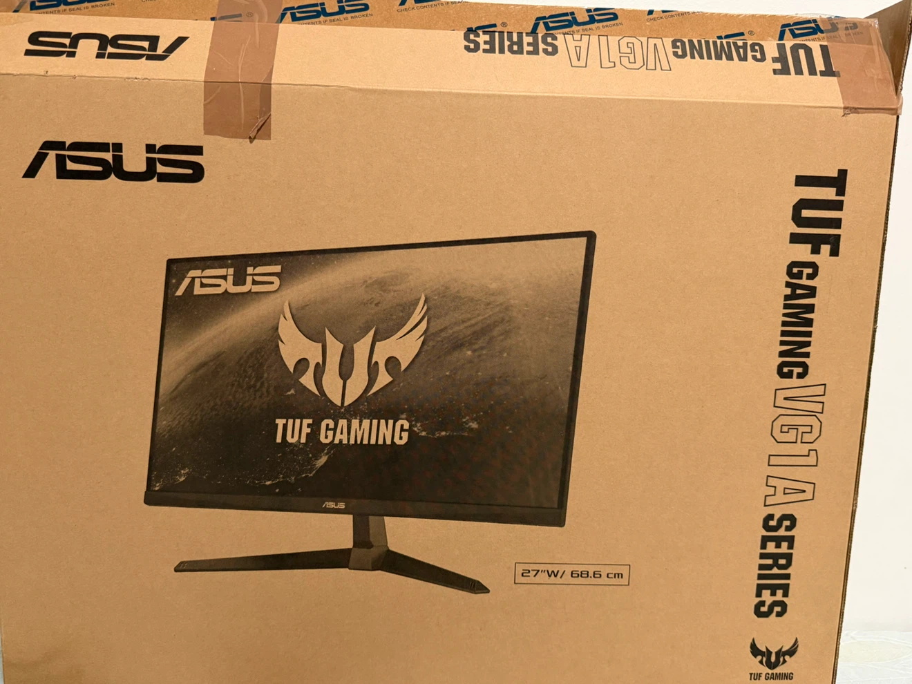 ASUS TUF Gaming 27" Monitor & Lenovo ThinkCentre PC Bundle