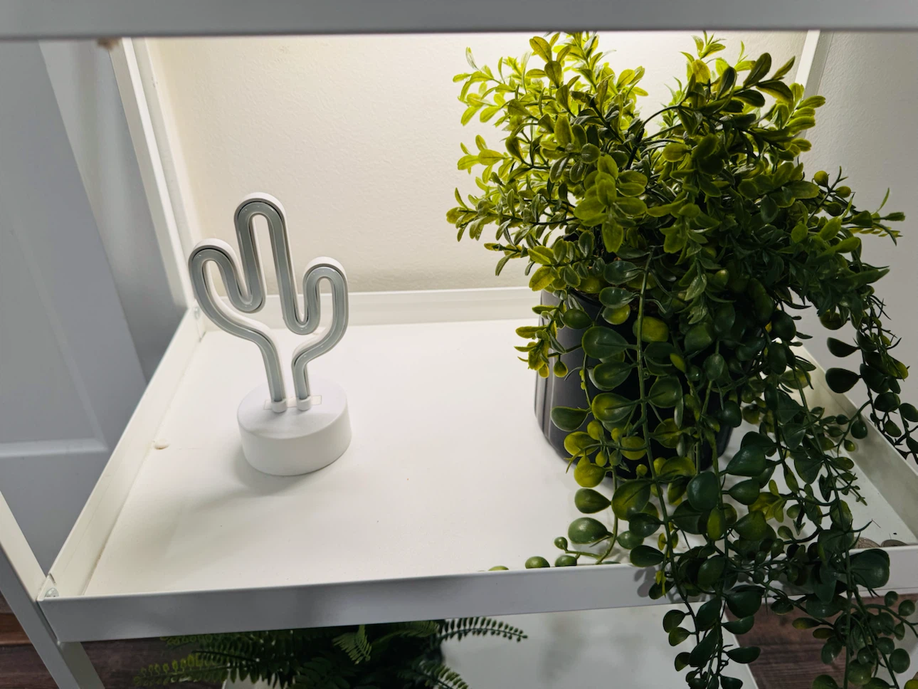 IKEA White Rolling Cart - photo 3