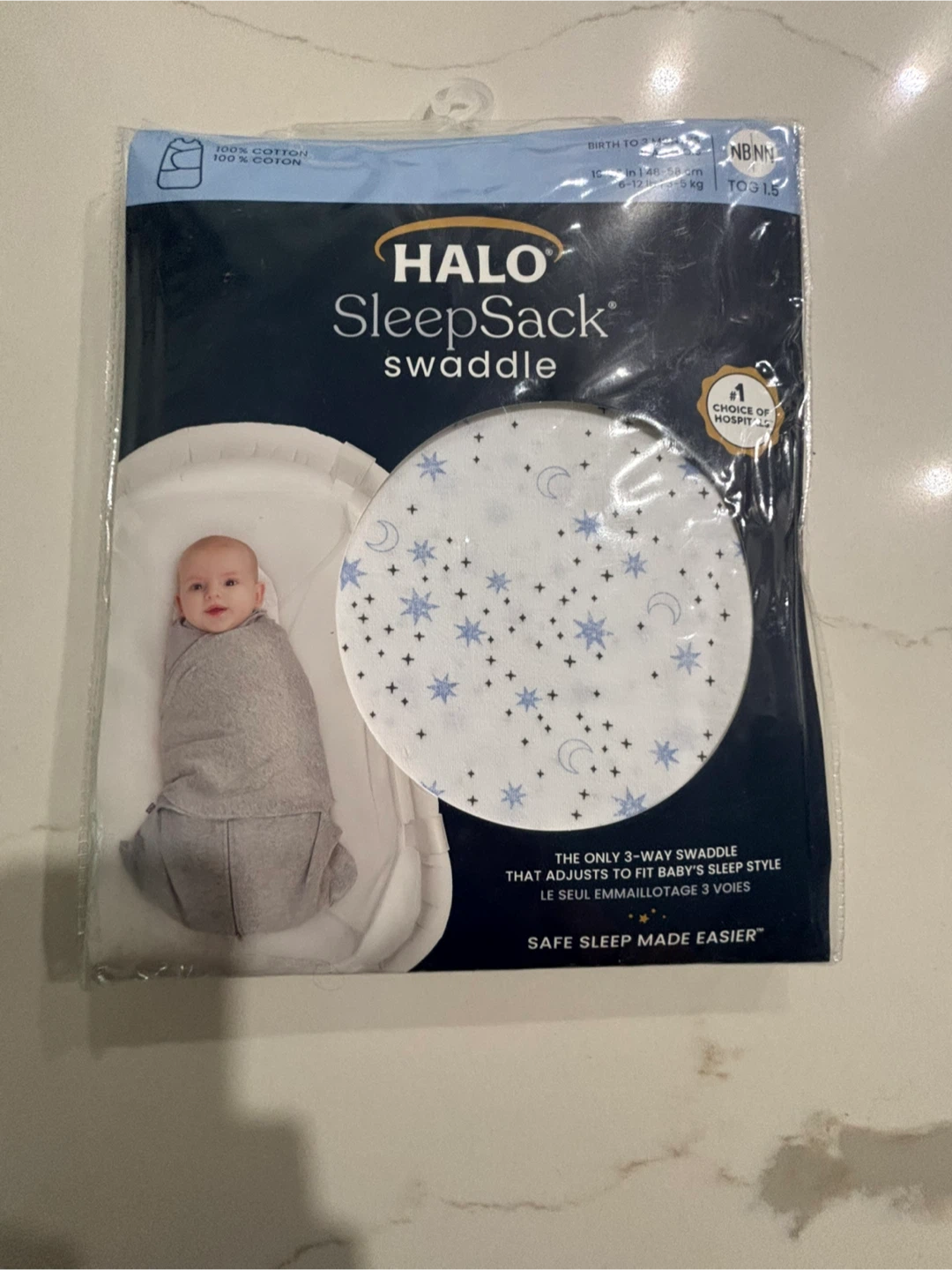 New HALO SleepSack Swaddle. Size NB to 3 mo - photo 3