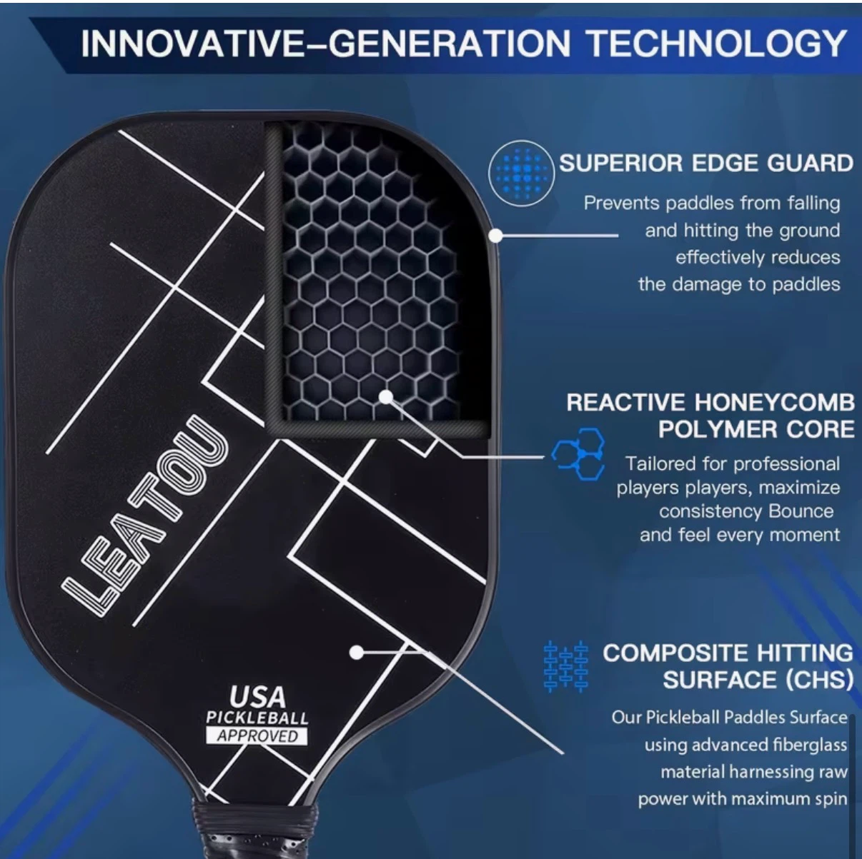 Brand new pickleball set - photo 2