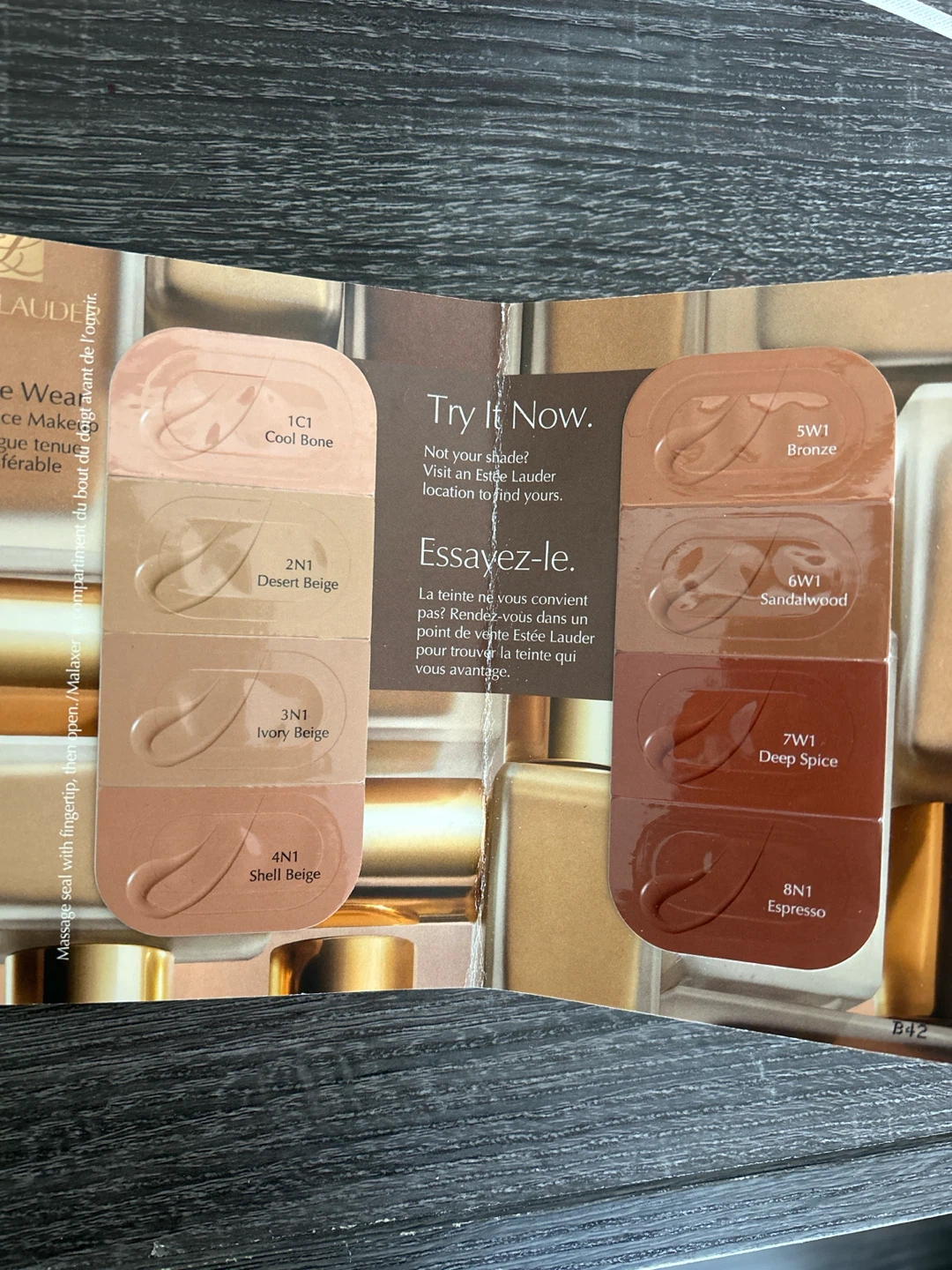 Estēe Lauder foundation samples - photo 2
