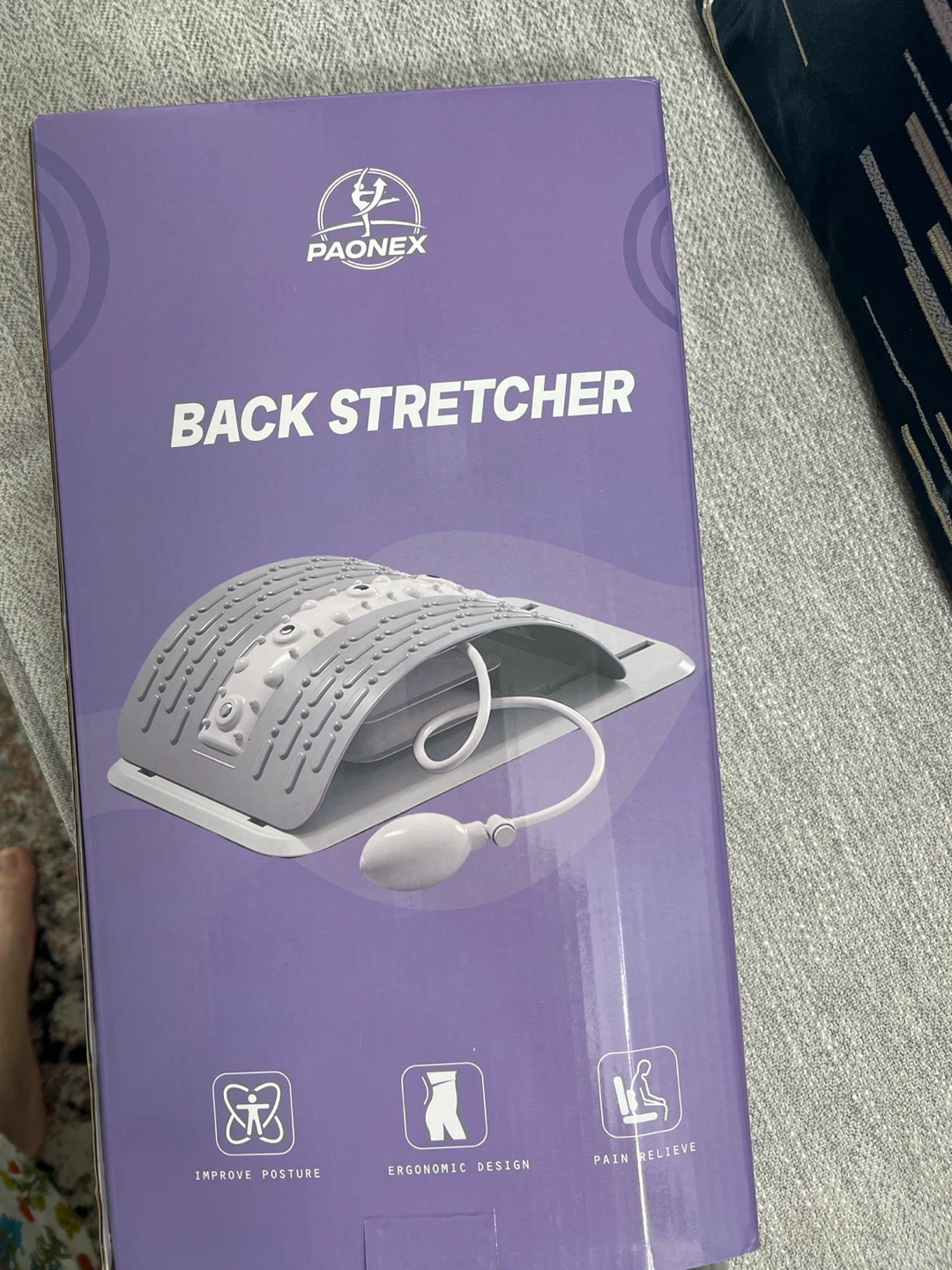 PAONEX Back Stretcher with Inflatable Arch