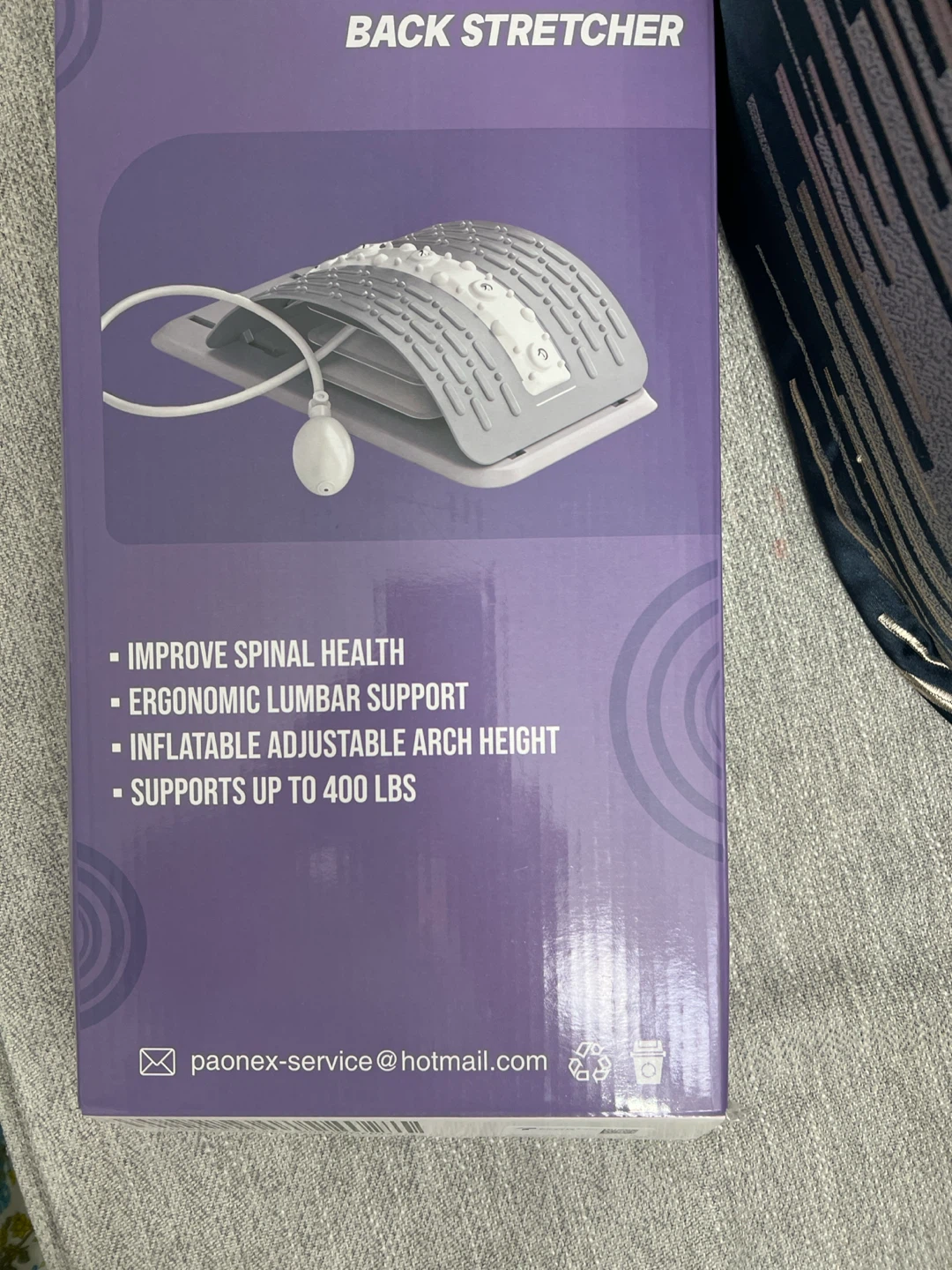 PAONEX Back Stretcher with Inflatable Arch - photo 2