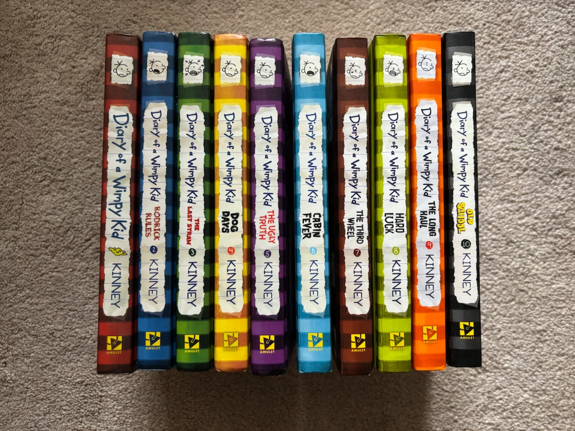 Diary of a Wimpy Kid Books 1-10 + Movie Diary - photo 2