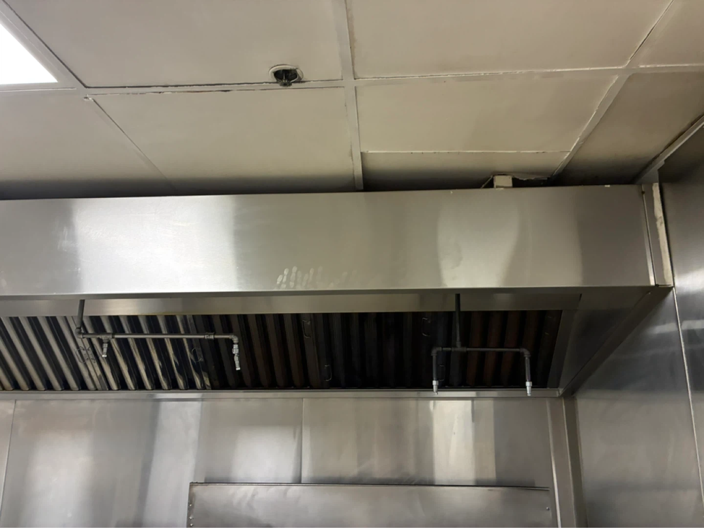 Commercial Kitchen Range Hood with Fire Suppression System - photo 2