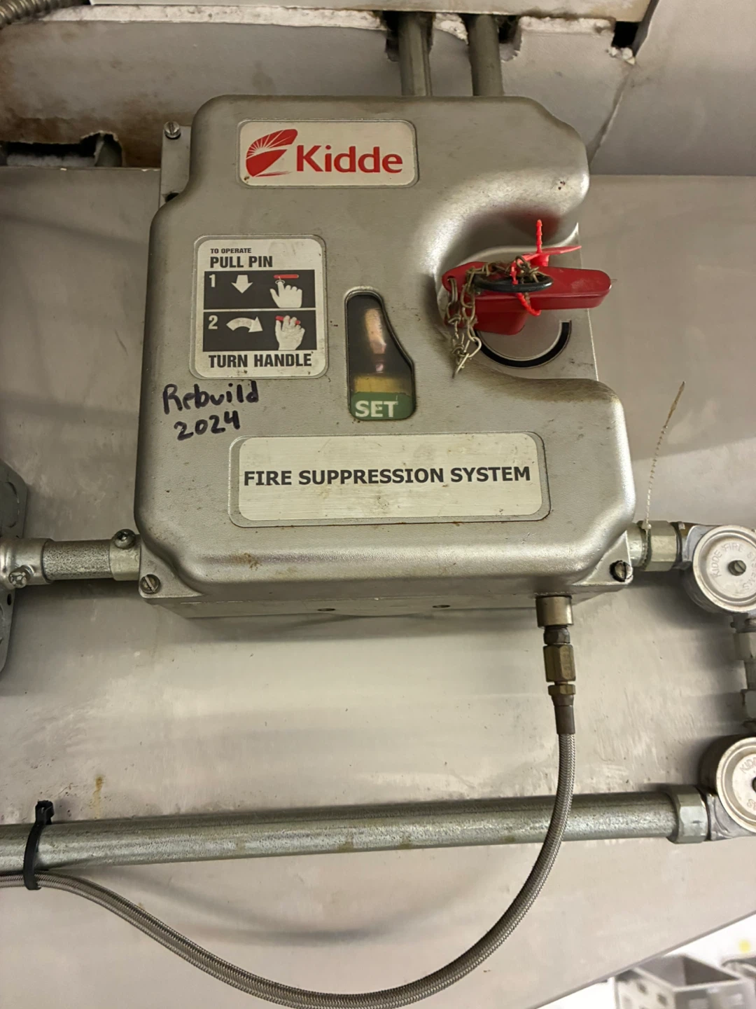Commercial Kitchen Range Hood with Fire Suppression System - photo 5