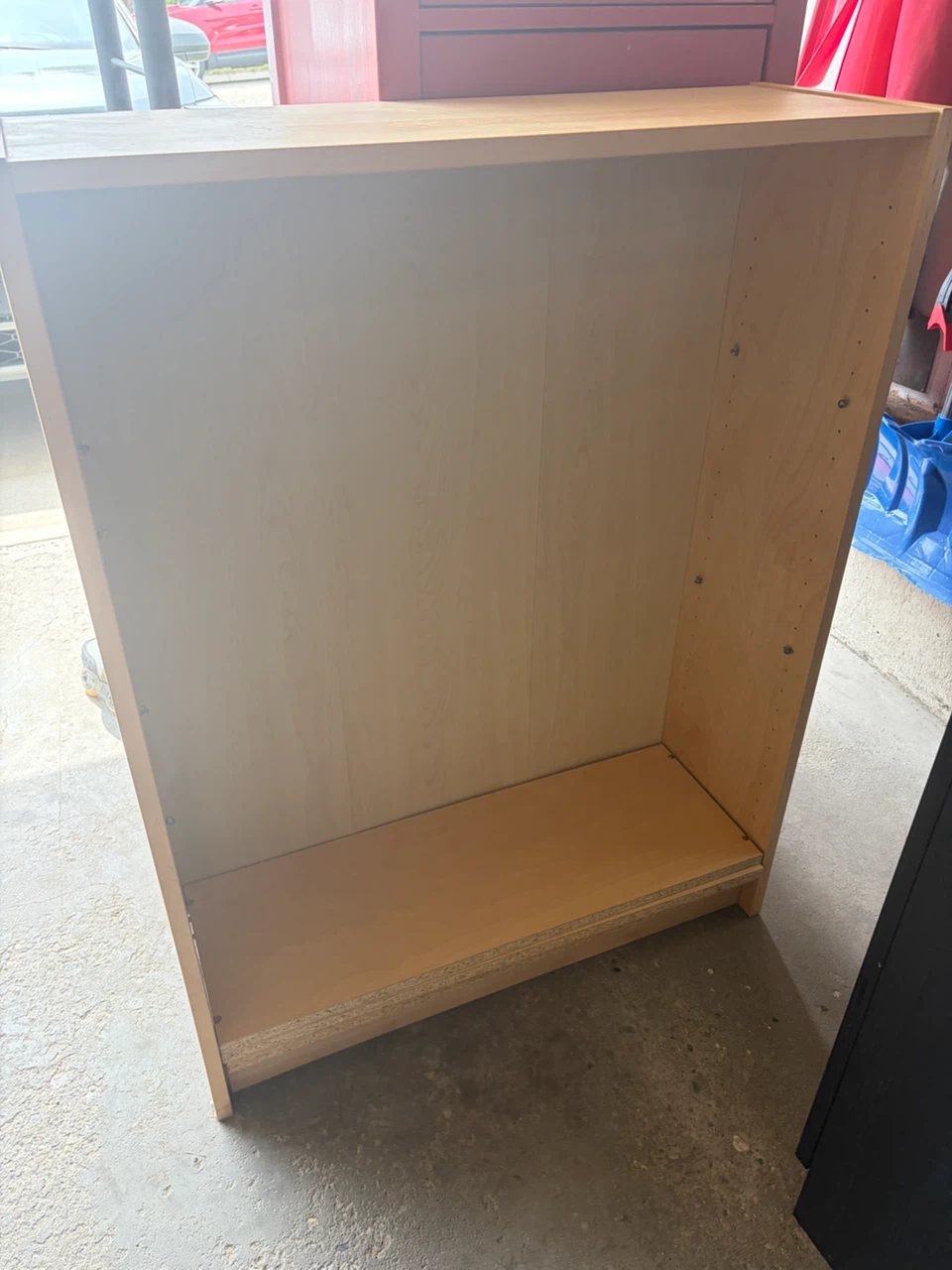 Light Wood Bookshelf Unit