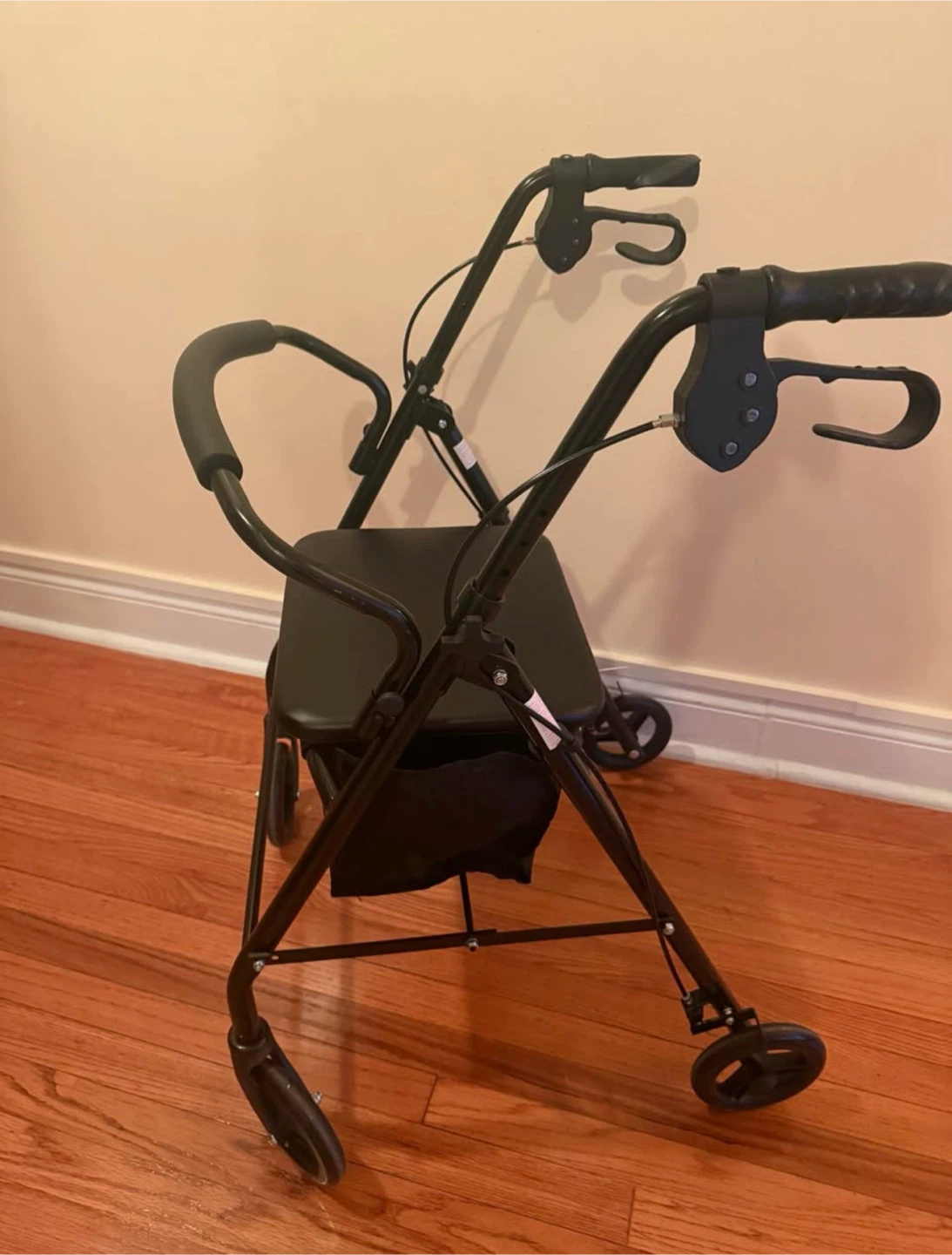Medline Rolling Walker with Seat and Bag - photo 2