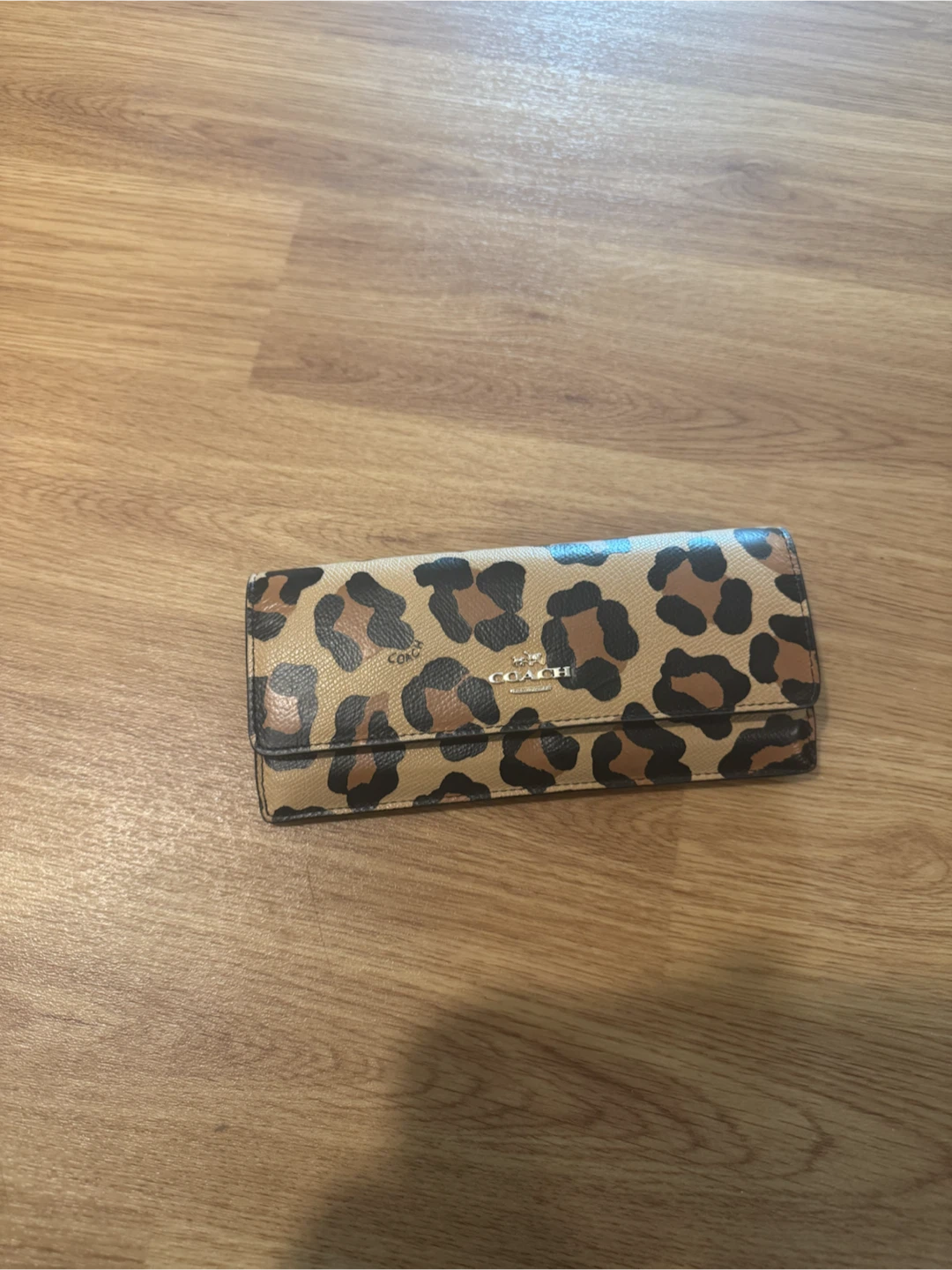 Coach Leopard Print Wallet - photo 2