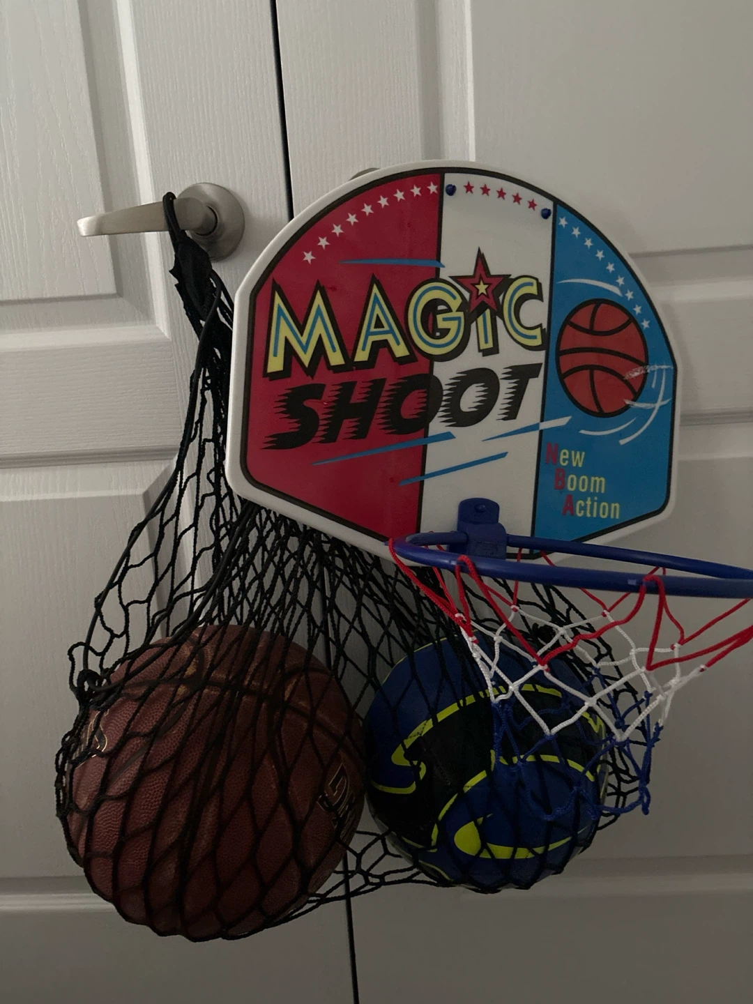 Mini Basketball Hoop Basketball & Nike Soccer Ball