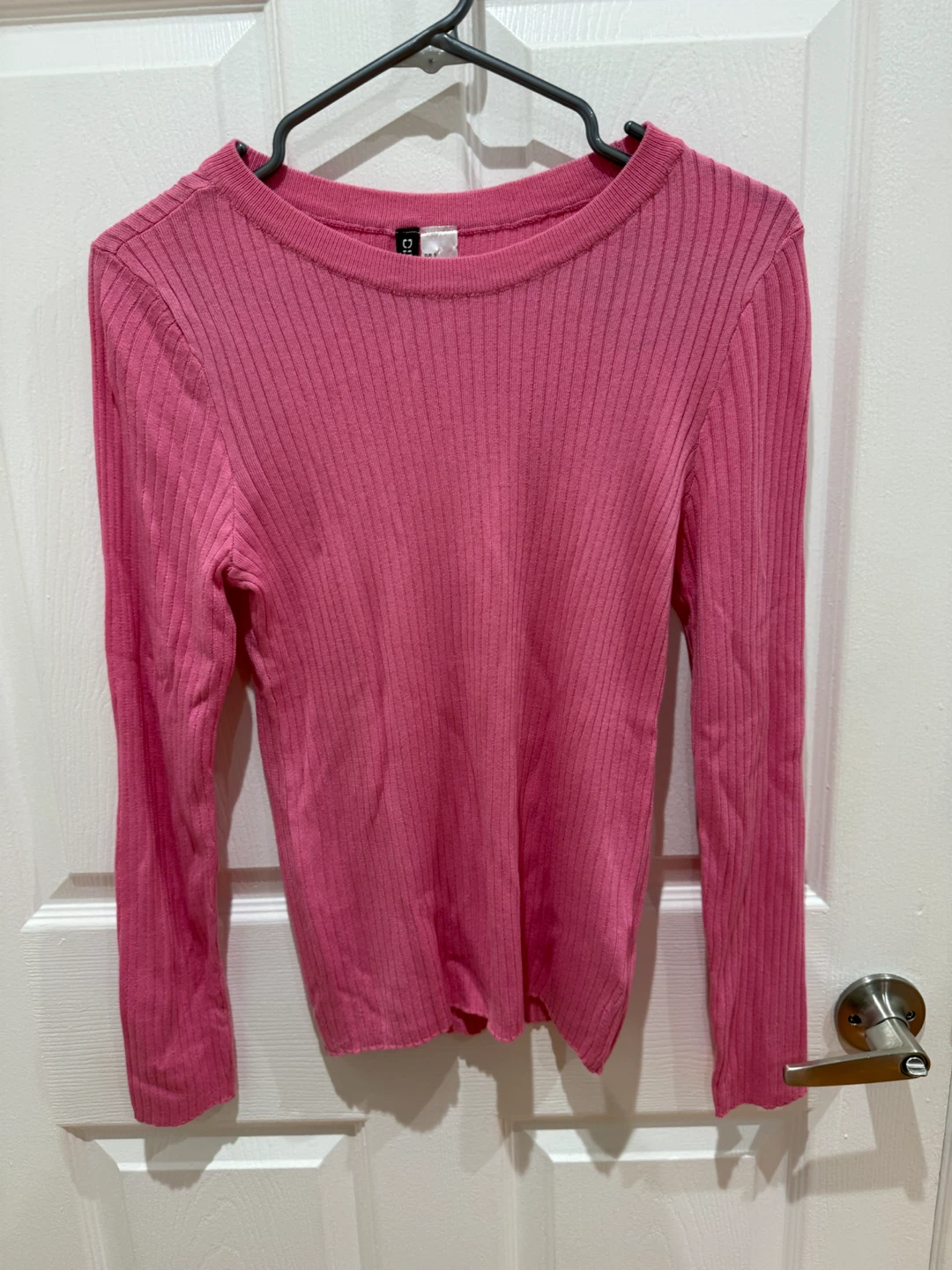 Long Sleeve Top - Pink - Size S