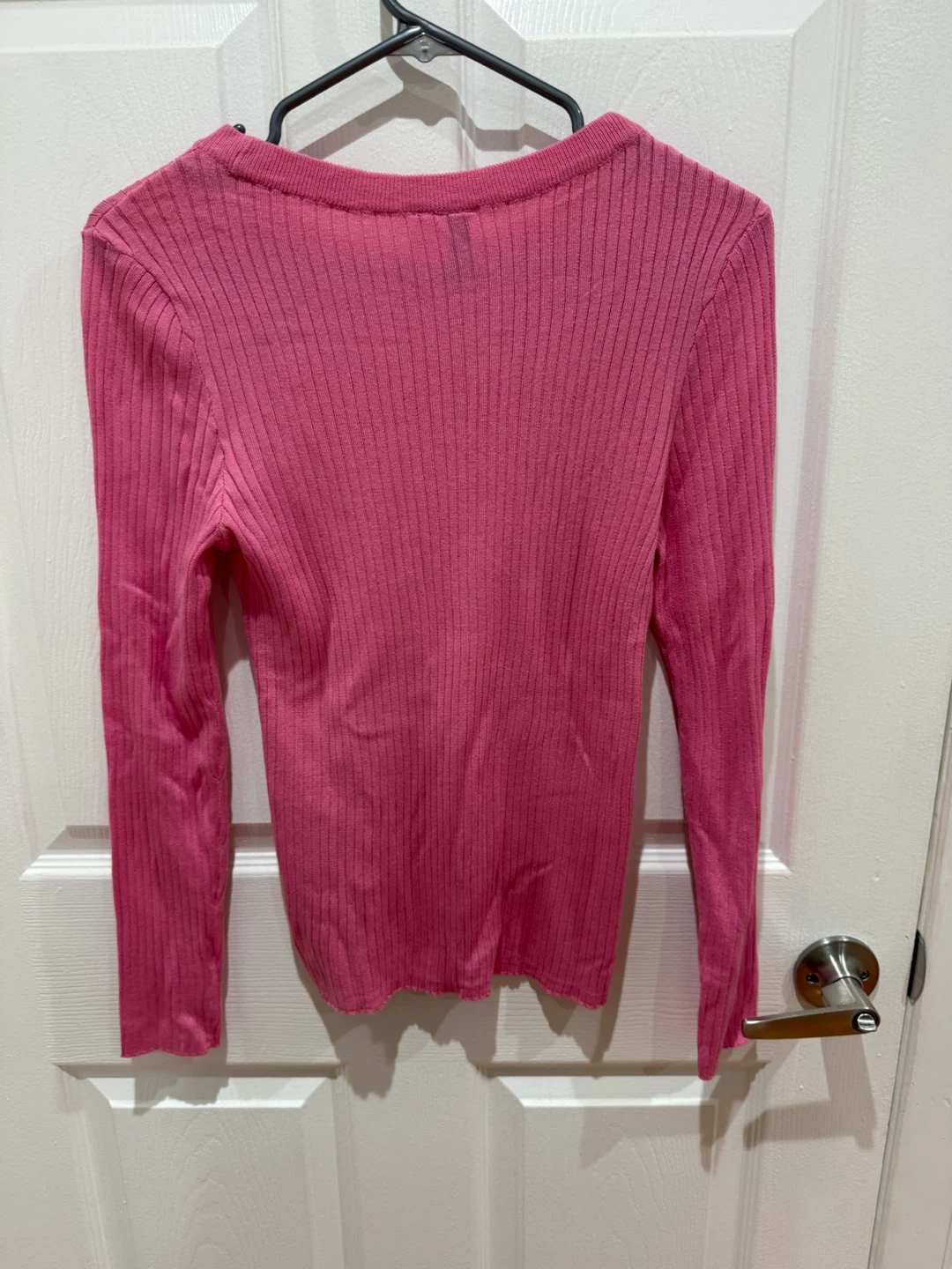 Long Sleeve Top - Pink - Size S - photo 3