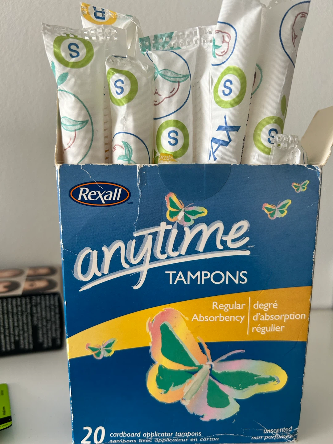Tampons -Regular + super  (20 Count)