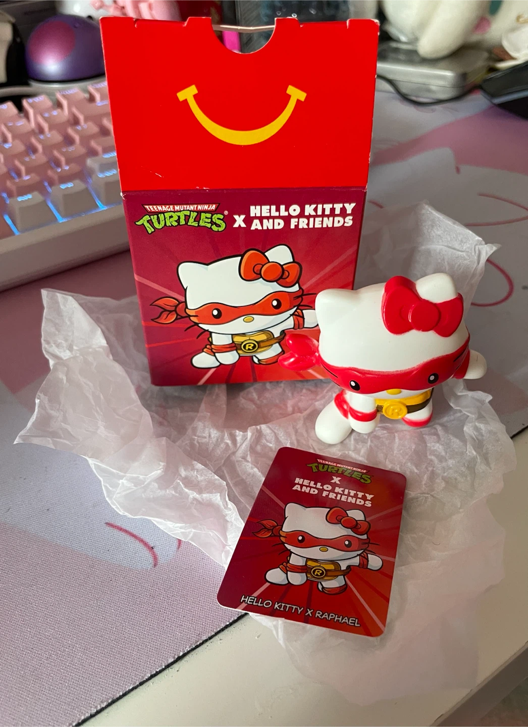 Teenage Mutant Ninja Turtles x Hello Kitty Happy Meal Toy