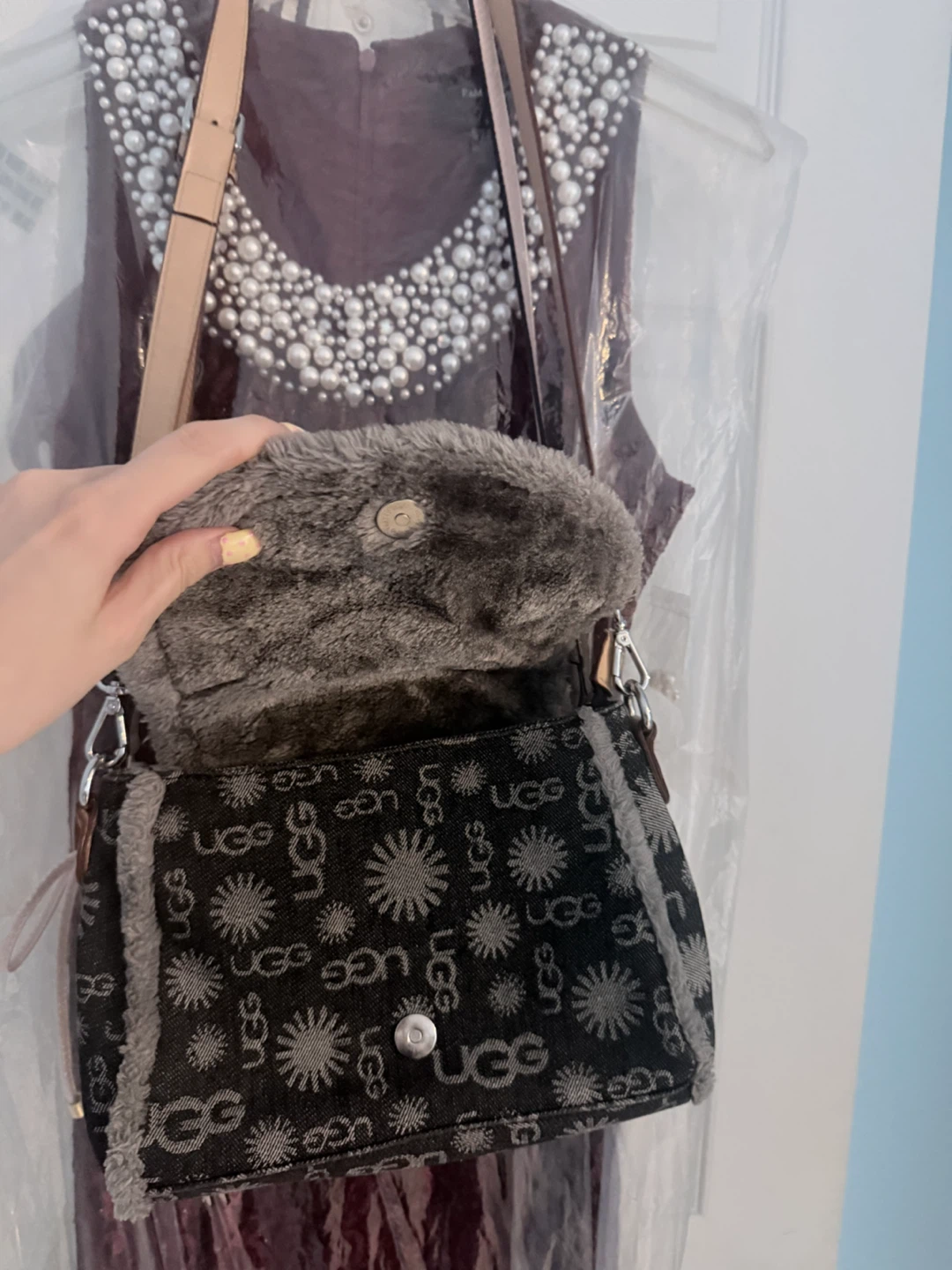 UGG Australia Fuzzy Shoulder Bag - photo 2