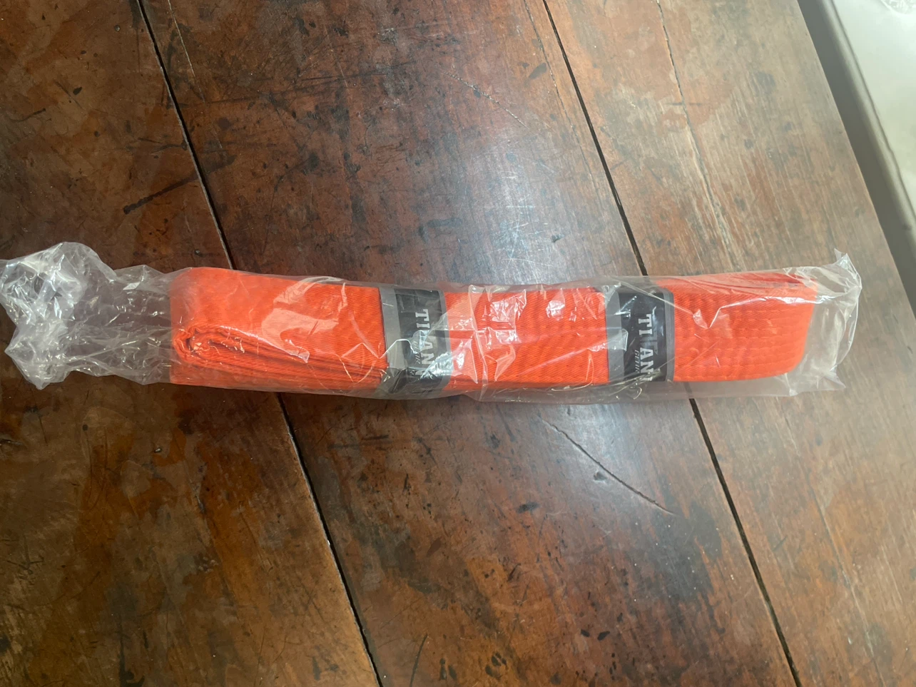 Titan Elite Orange Belt Size 2
