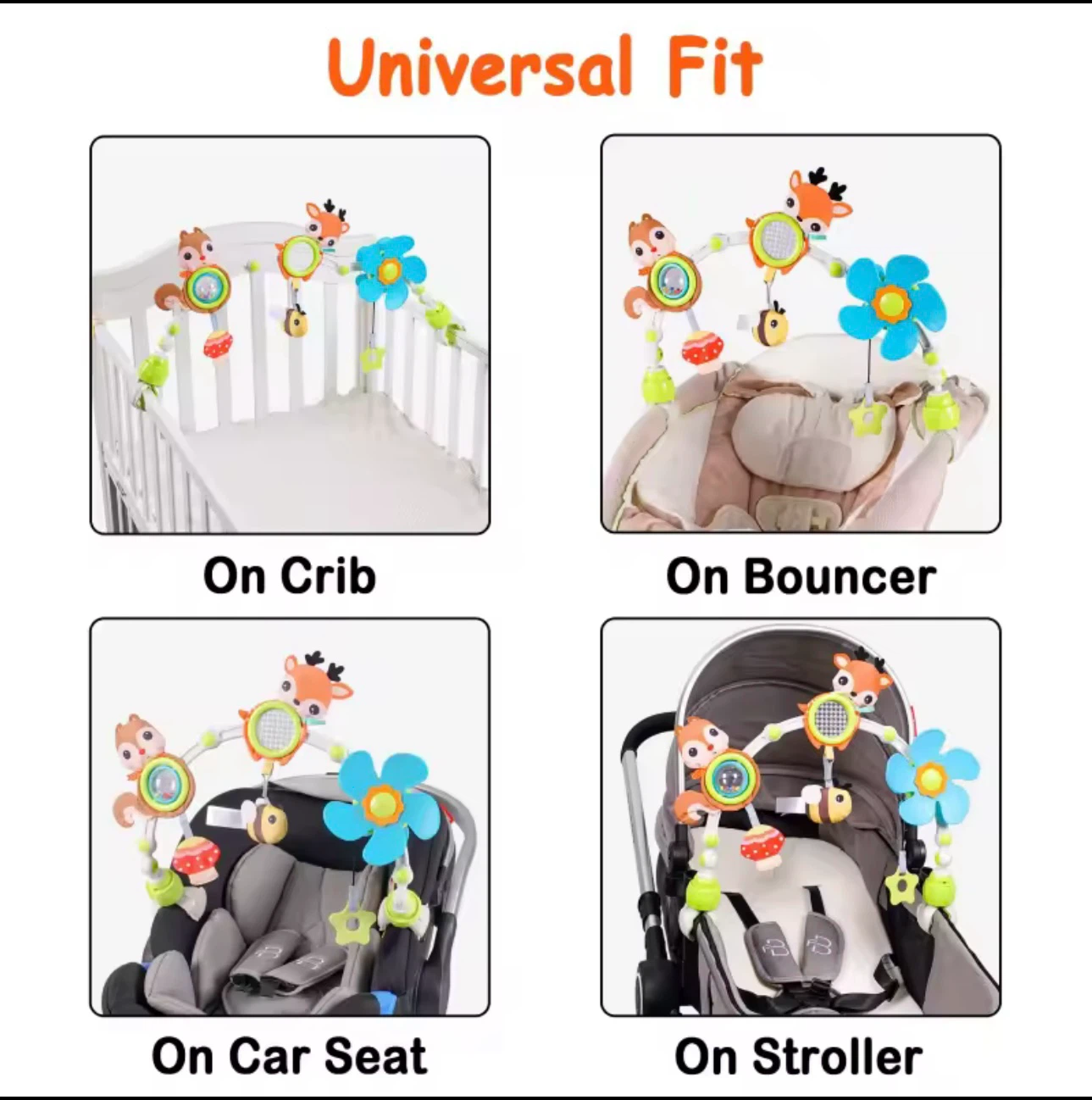 Sozzy Stroller Arch Toy-Deer - photo 2
